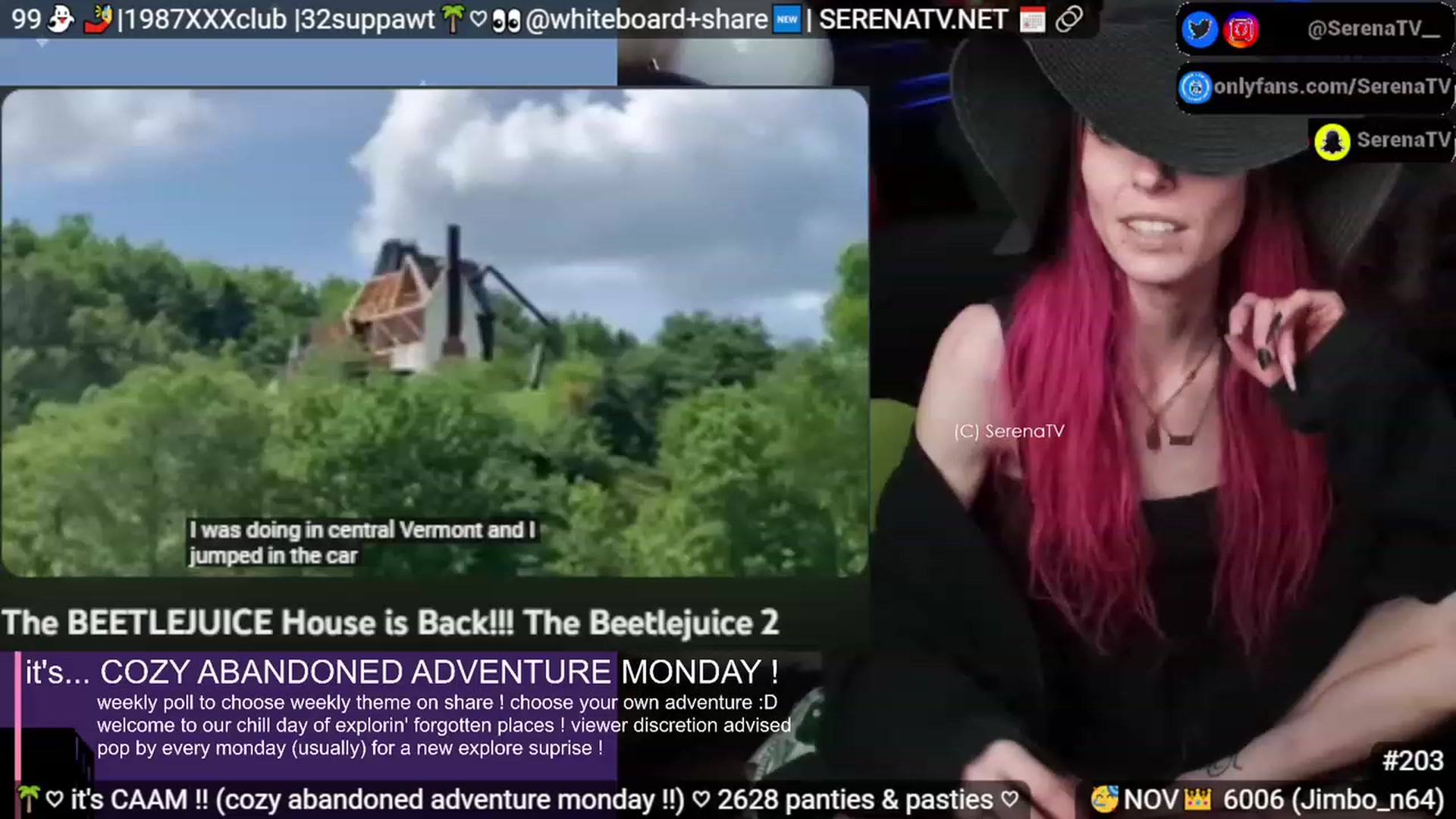 Gallery image thumbnail from serenatv's myfreecams stream on, 11/20/2023, 21:17 image 2 of 20