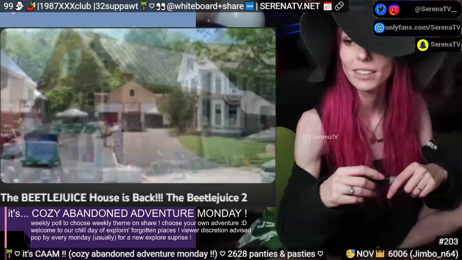 Gallery image thumbnail from serenatv's myfreecams stream on, 11/20/2023, 21:17 image 8 of 20