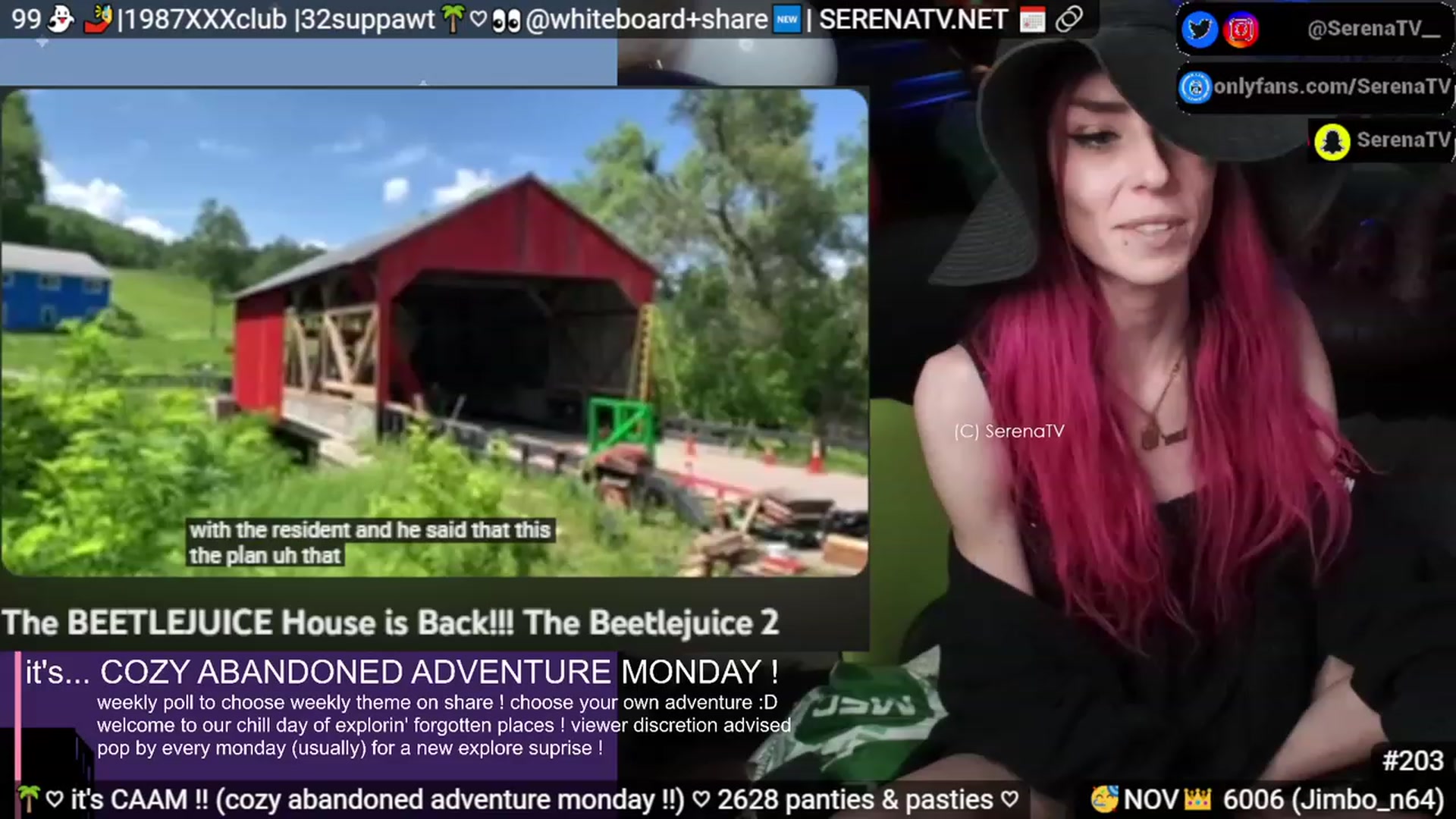 Gallery image thumbnail from serenatv's myfreecams stream on, 11/20/2023, 21:17 image 5 of 20