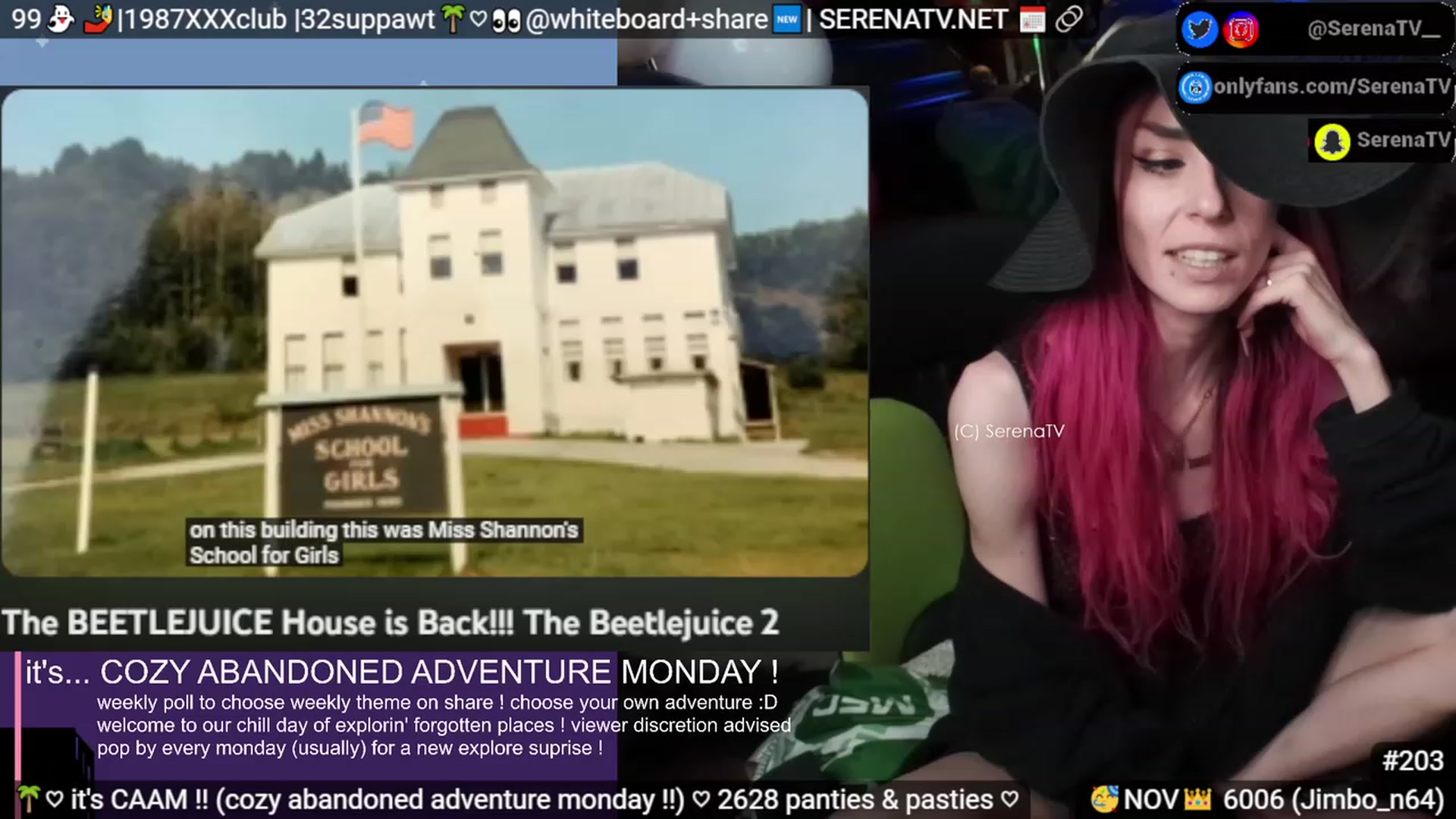 Gallery image thumbnail from serenatv's myfreecams stream on, 11/20/2023, 21:17 image 7 of 20