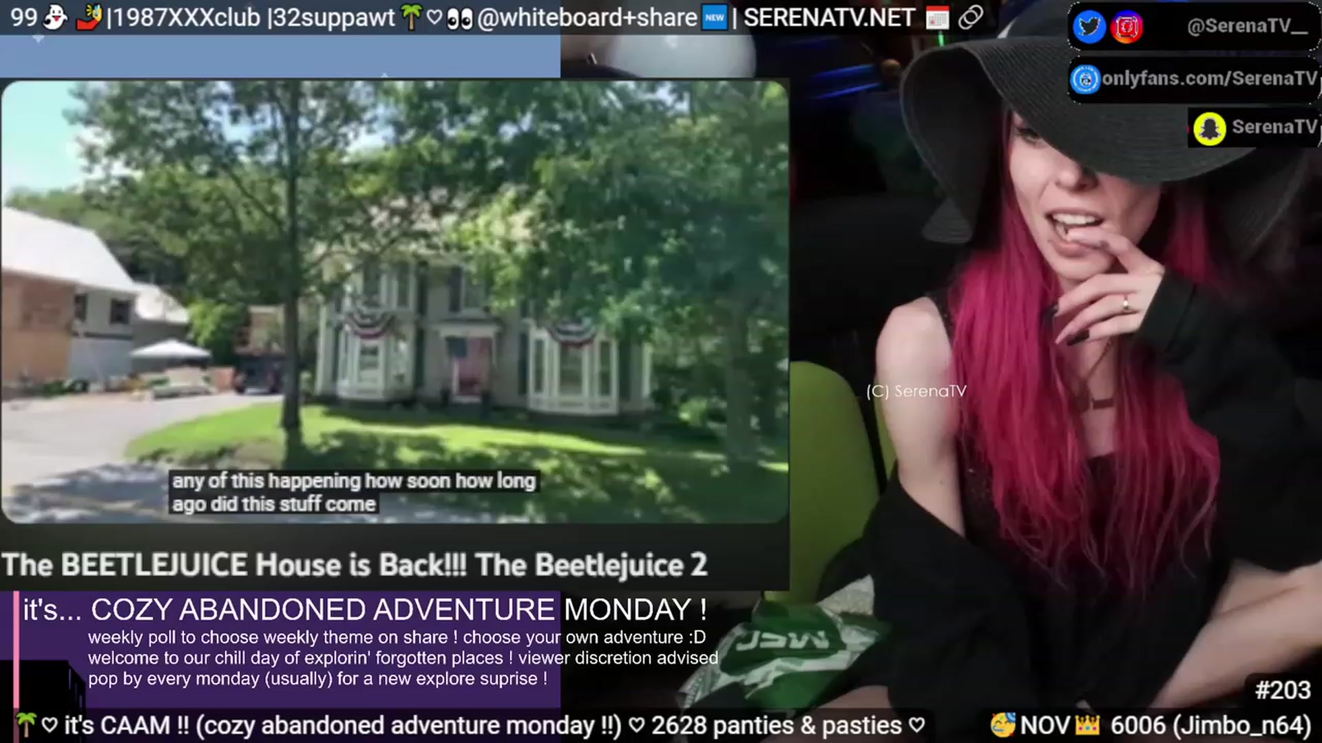 Gallery image thumbnail from serenatv's myfreecams stream on, 11/20/2023, 21:17 image 10 of 20