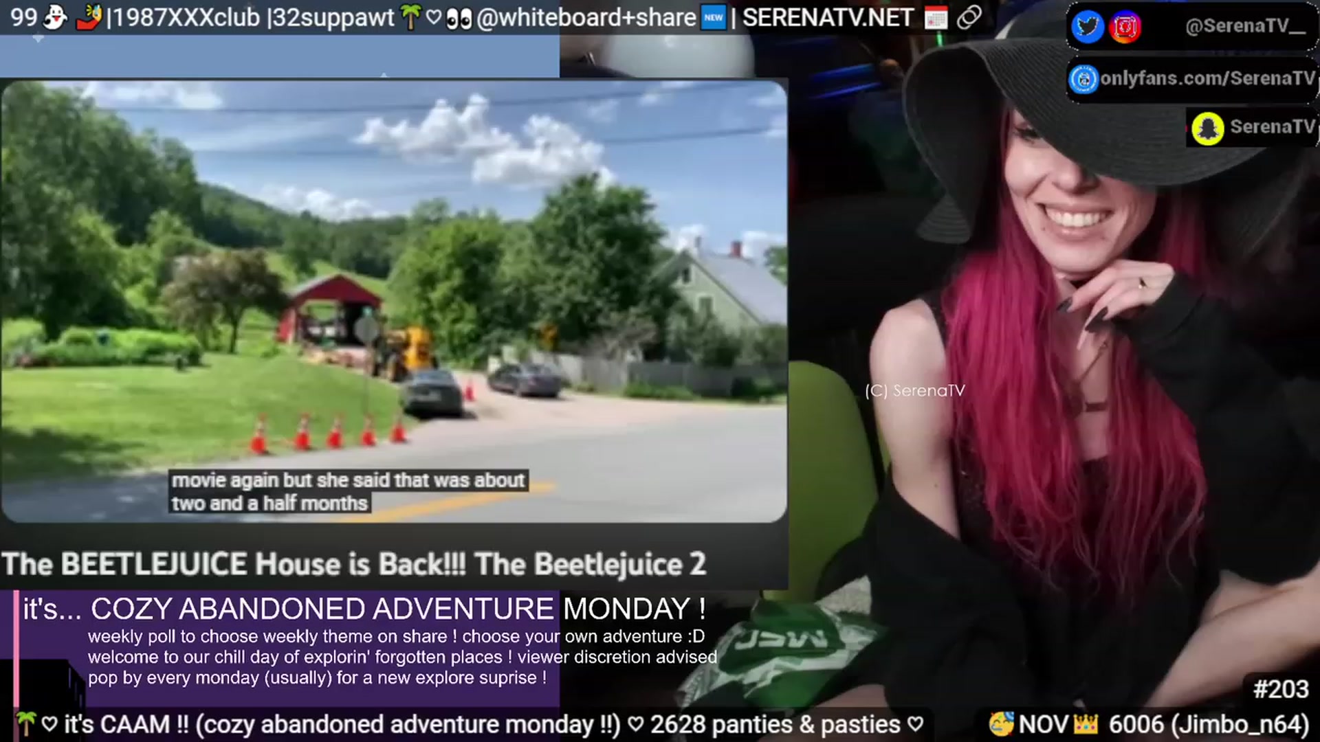 Gallery image thumbnail from serenatv's myfreecams stream on, 11/20/2023, 21:17 image 11 of 20