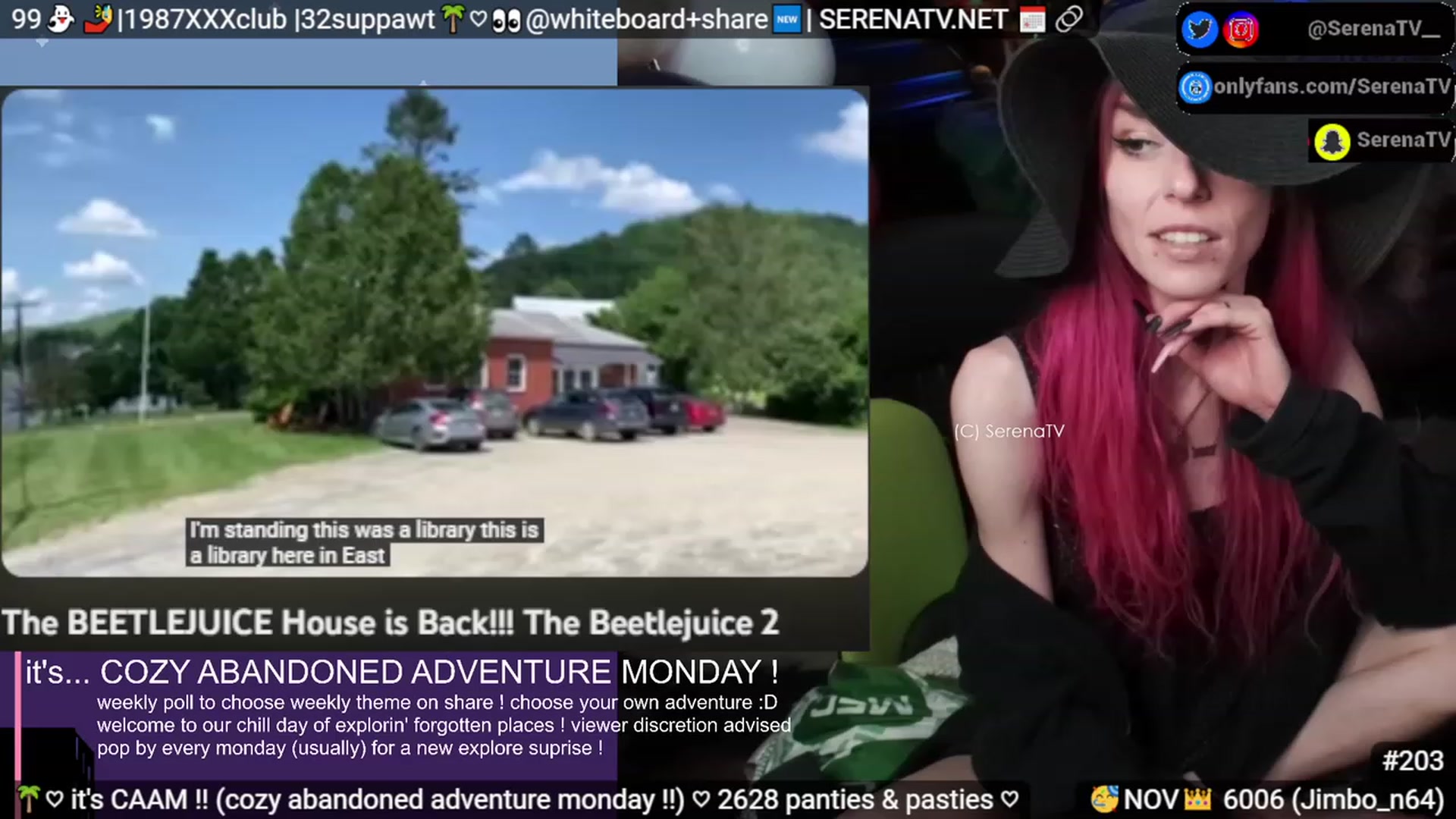 Gallery image thumbnail from serenatv's myfreecams stream on, 11/20/2023, 21:17 image 12 of 20