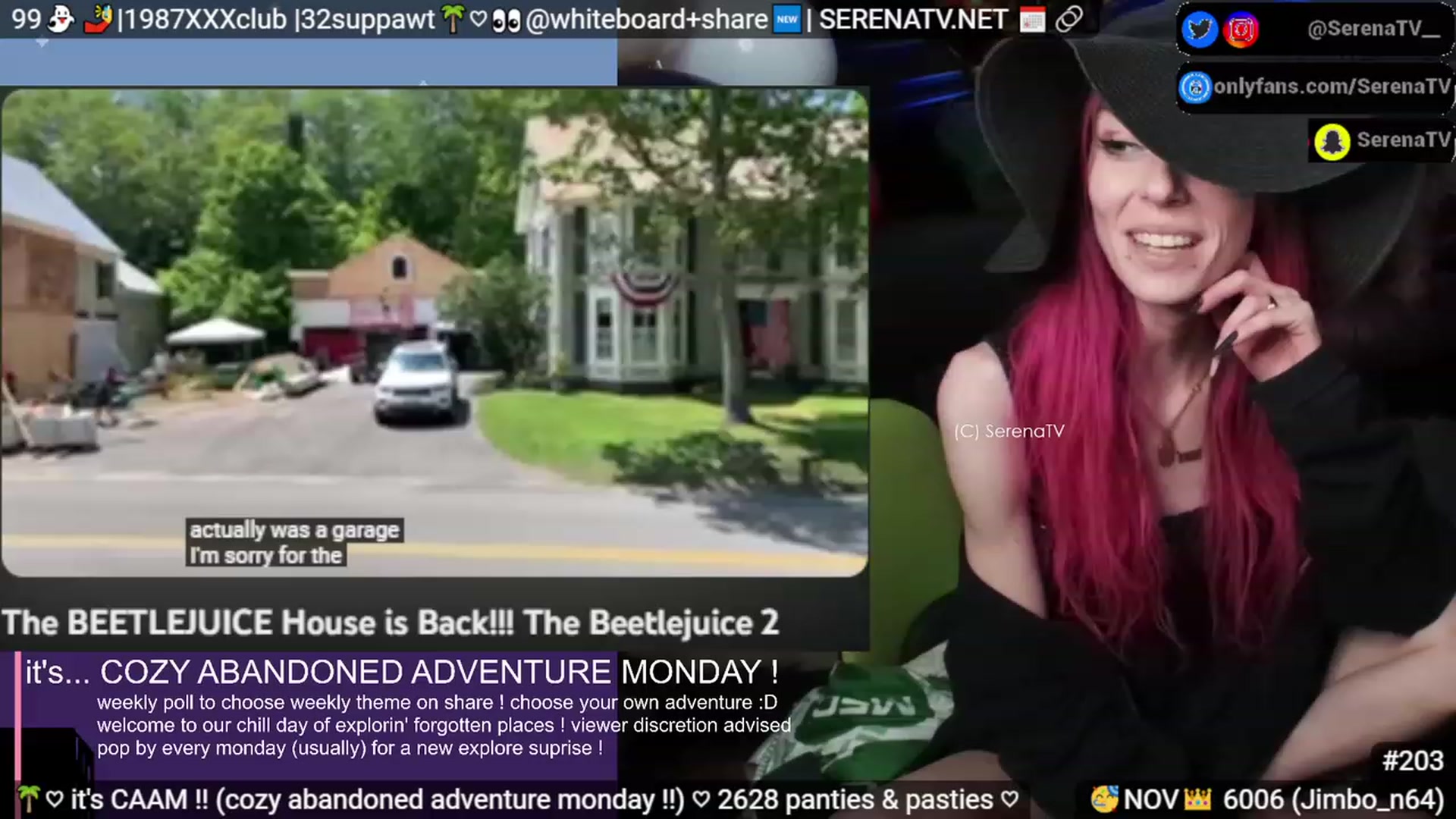 Gallery image thumbnail from serenatv's myfreecams stream on, 11/20/2023, 21:17 image 4 of 20