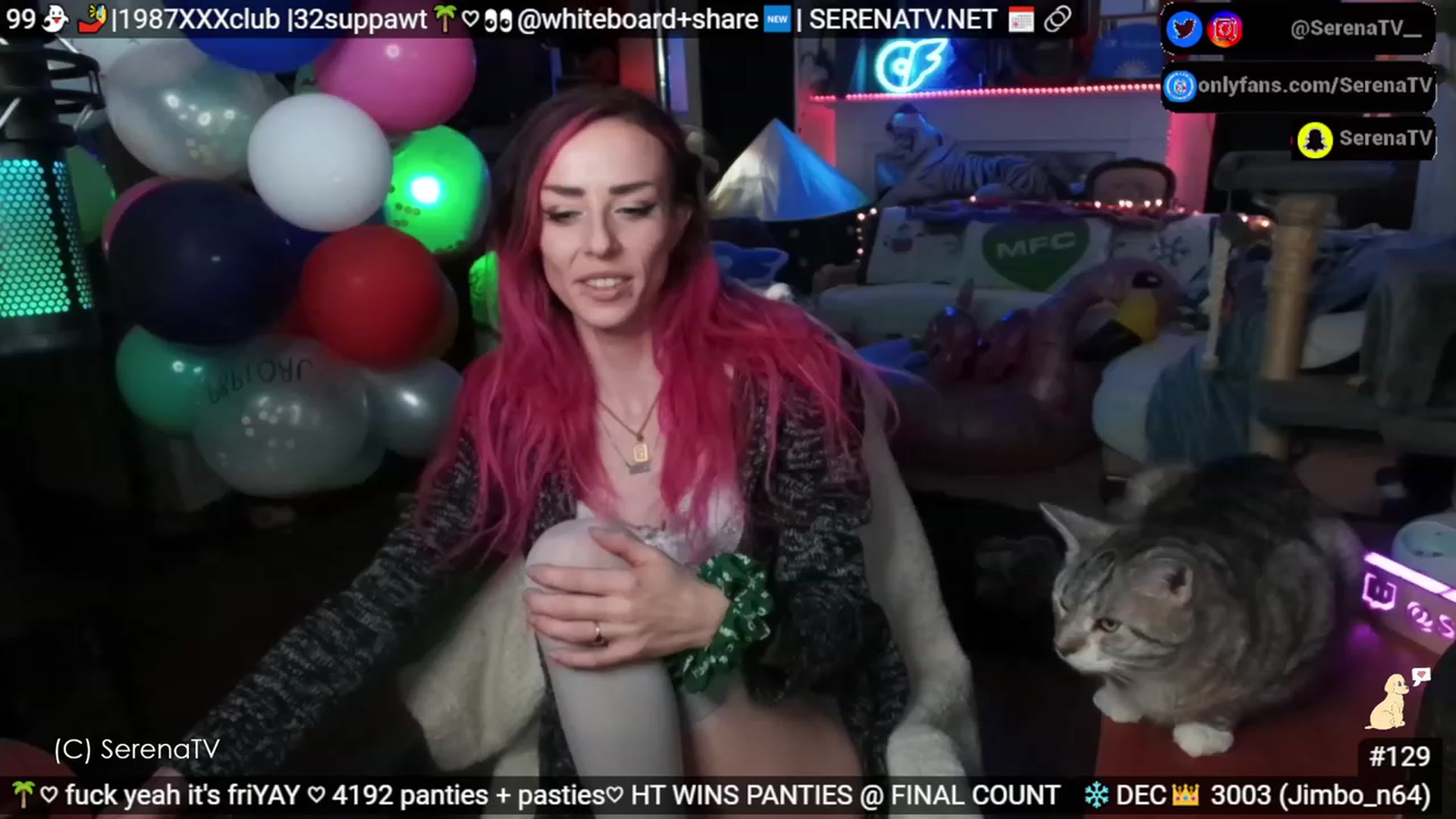 Gallery image thumbnail from serenatv's myfreecams stream on, 12/01/2023, 20:36 image 20 of 20