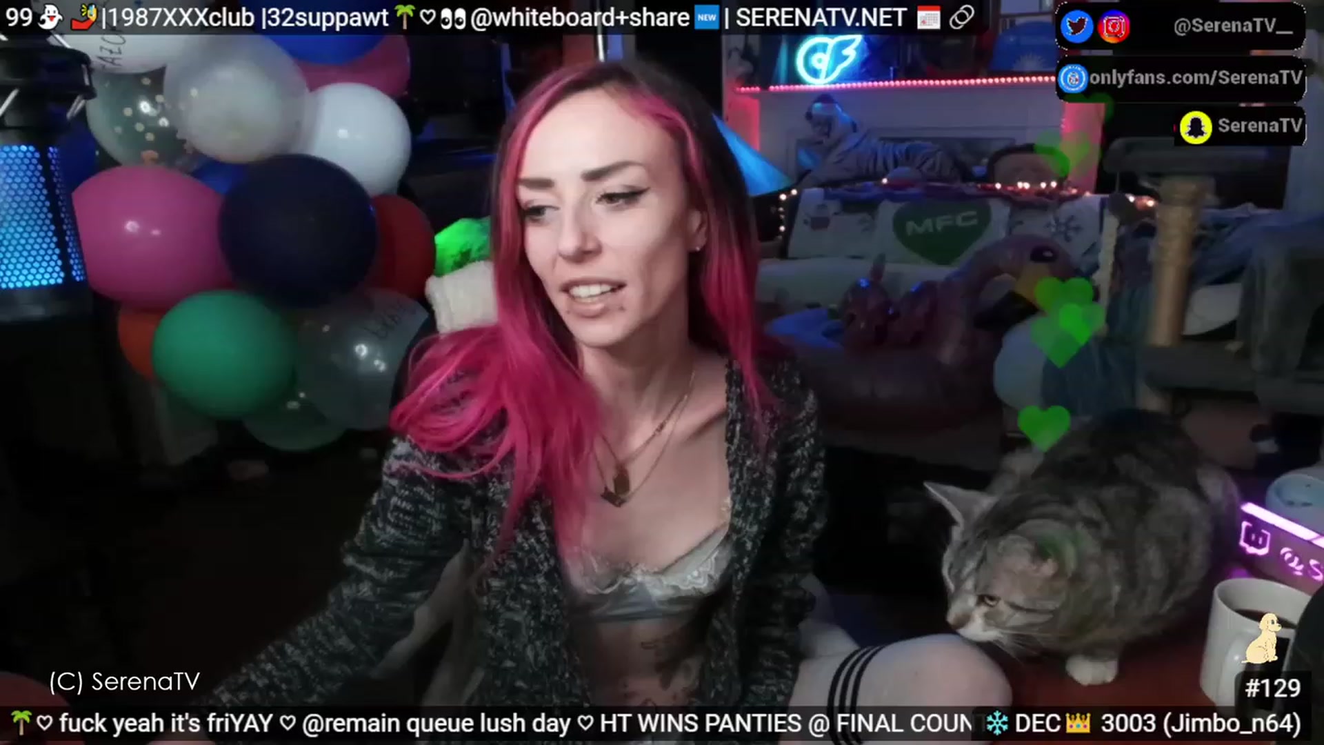 Gallery image thumbnail from serenatv's myfreecams stream on, 12/01/2023, 20:36 image 11 of 20