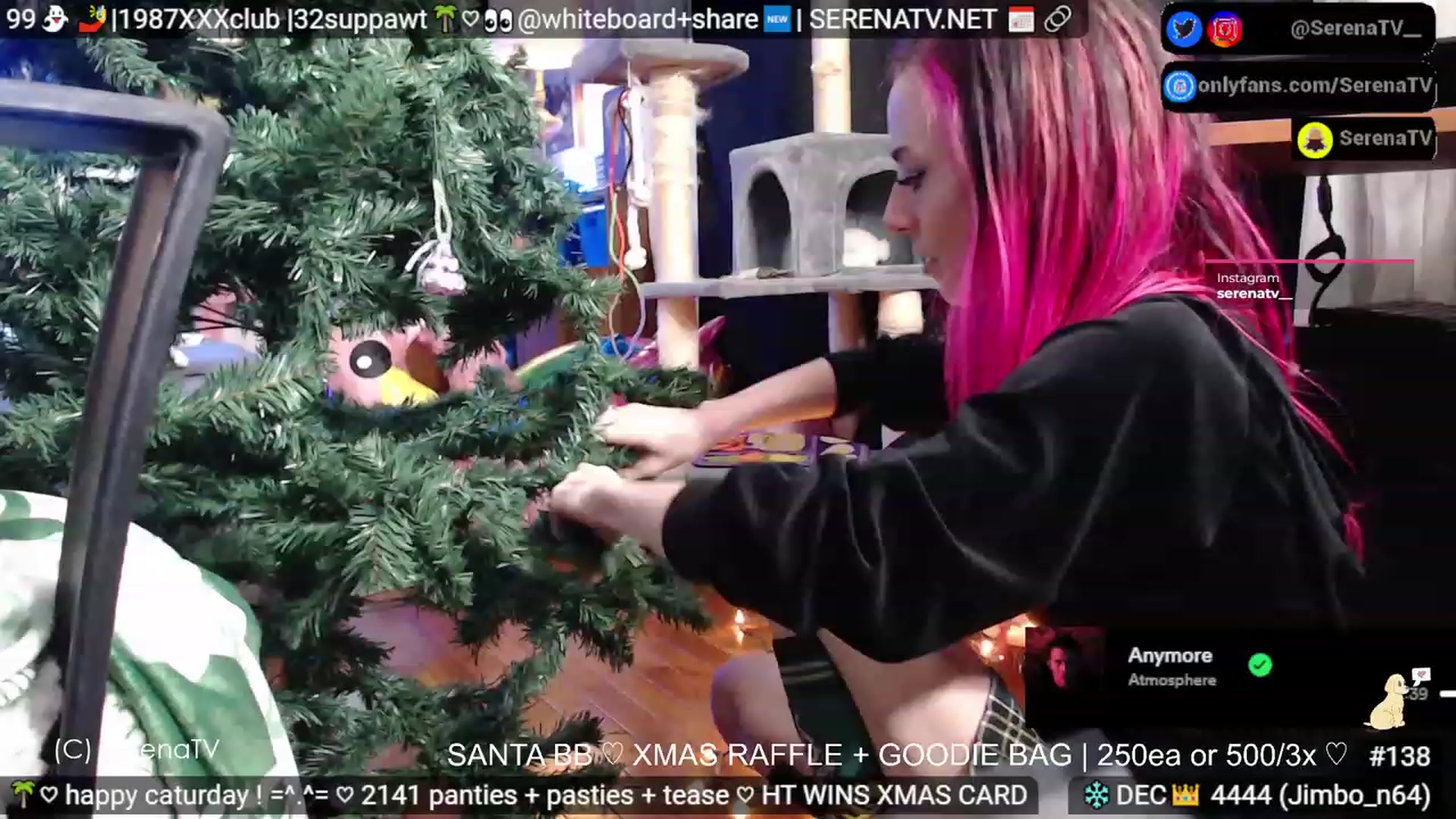 Gallery image thumbnail from serenatv's myfreecams stream on, 12/09/2023, 21:38 image 15 of 20