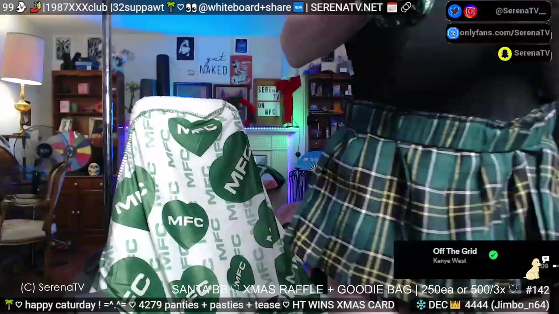 Gallery image thumbnail from serenatv's myfreecams stream on, 12/09/2023, 21:38 image 7 of 20