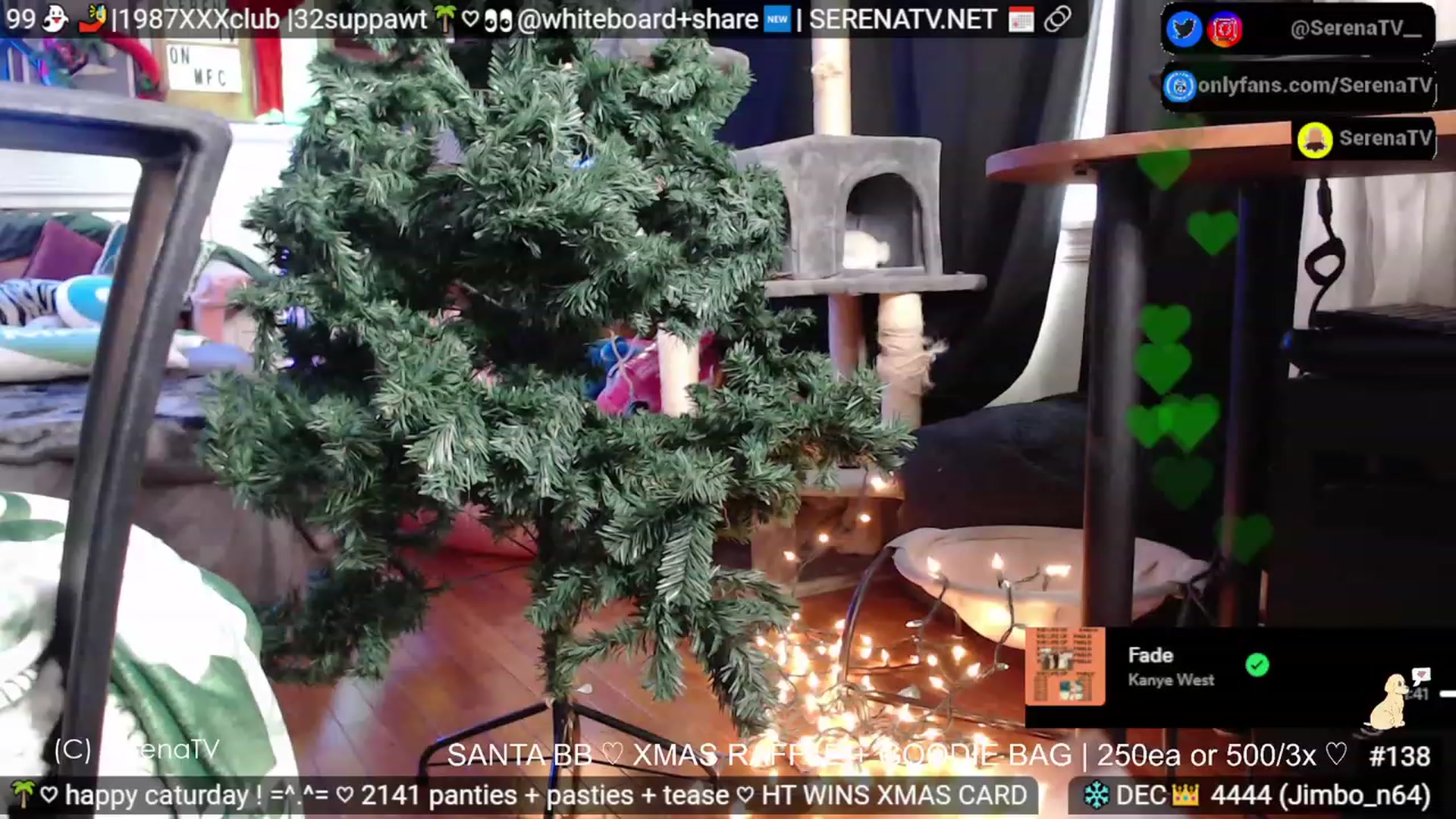 Gallery image thumbnail from serenatv's myfreecams stream on, 12/09/2023, 21:38 image 14 of 20