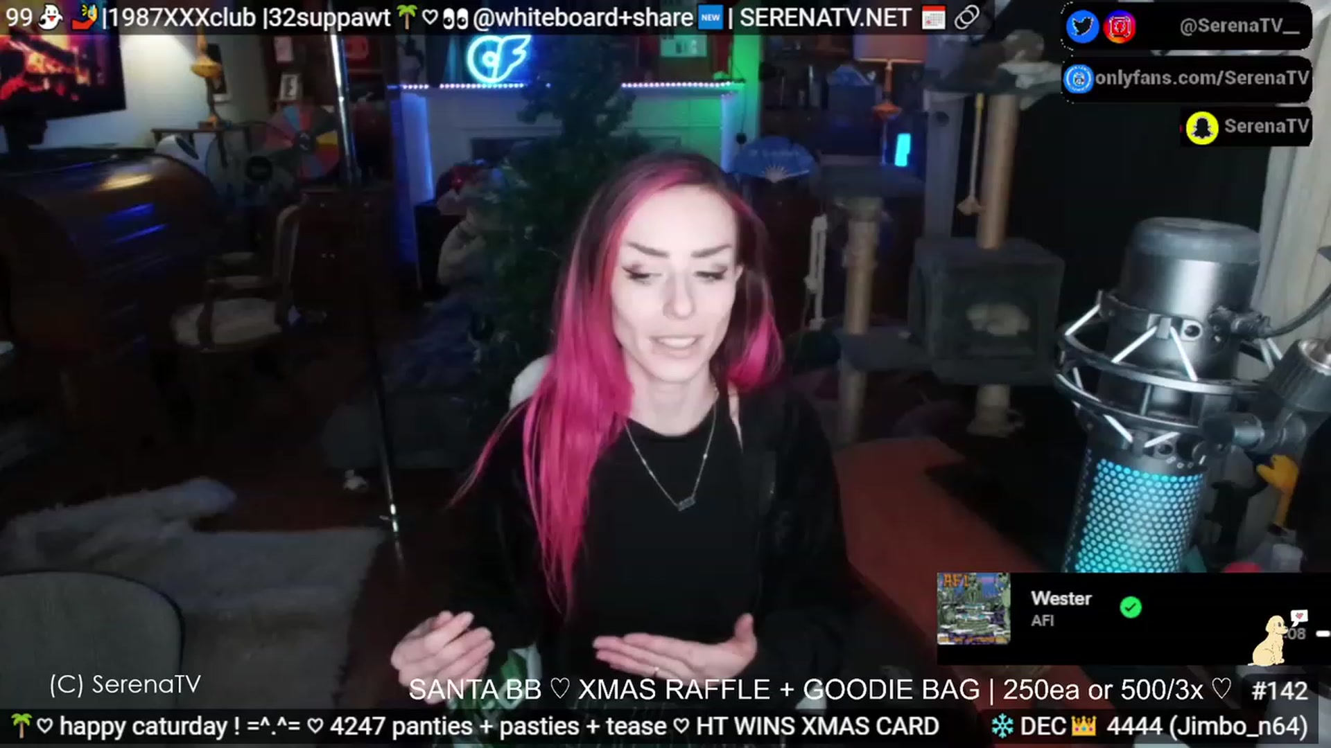 Gallery image thumbnail from serenatv's myfreecams stream on, 12/09/2023, 21:38 image 11 of 20