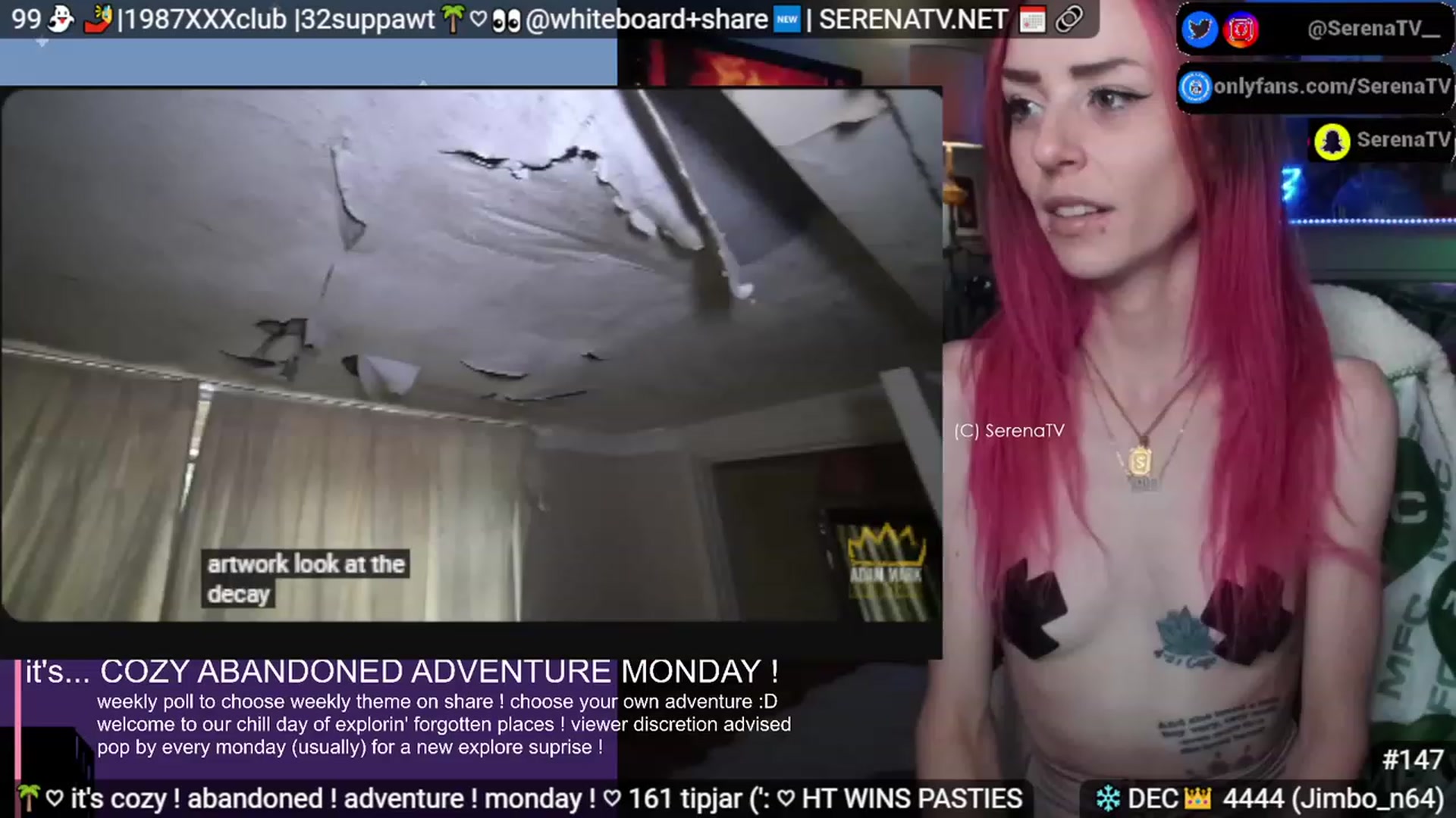 Gallery image thumbnail from serenatv's myfreecams stream on, 12/11/2023, 21:05 image 19 of 20
