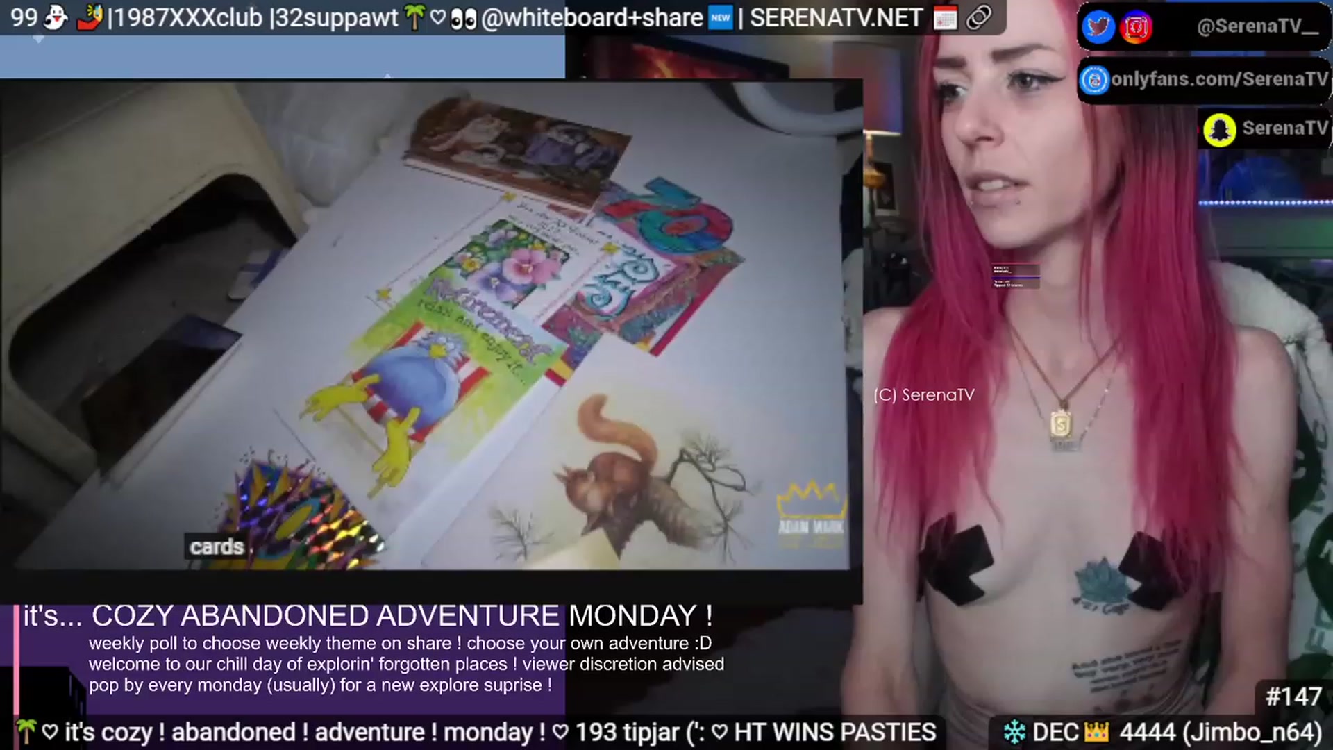 Gallery image thumbnail from serenatv's myfreecams stream on, 12/11/2023, 21:05 image 17 of 20