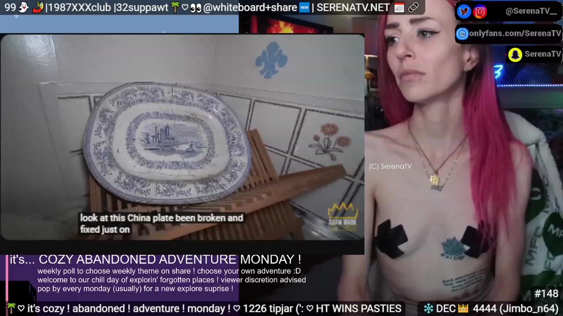 Gallery image thumbnail from serenatv's myfreecams stream on, 12/11/2023, 21:05 image 15 of 20