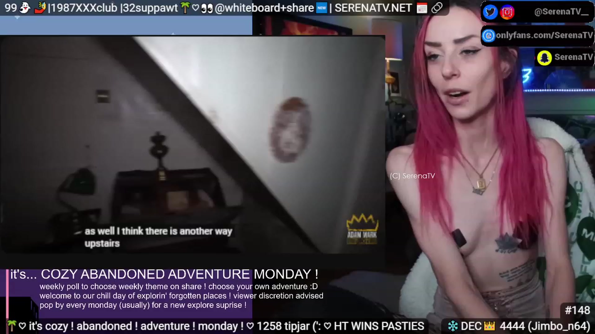 Gallery image thumbnail from serenatv's myfreecams stream on, 12/11/2023, 21:05 image 13 of 20