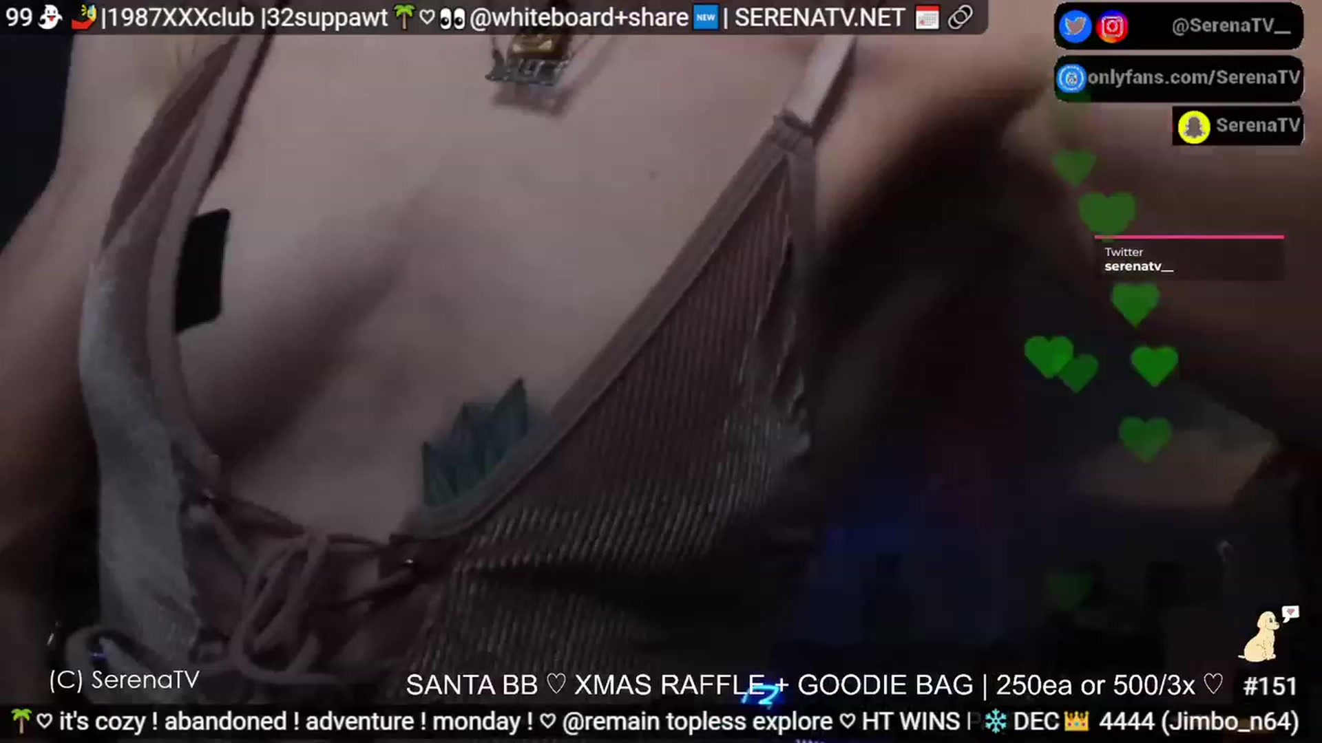 Gallery image thumbnail from serenatv's myfreecams stream on, 12/11/2023, 21:05 image 7 of 20