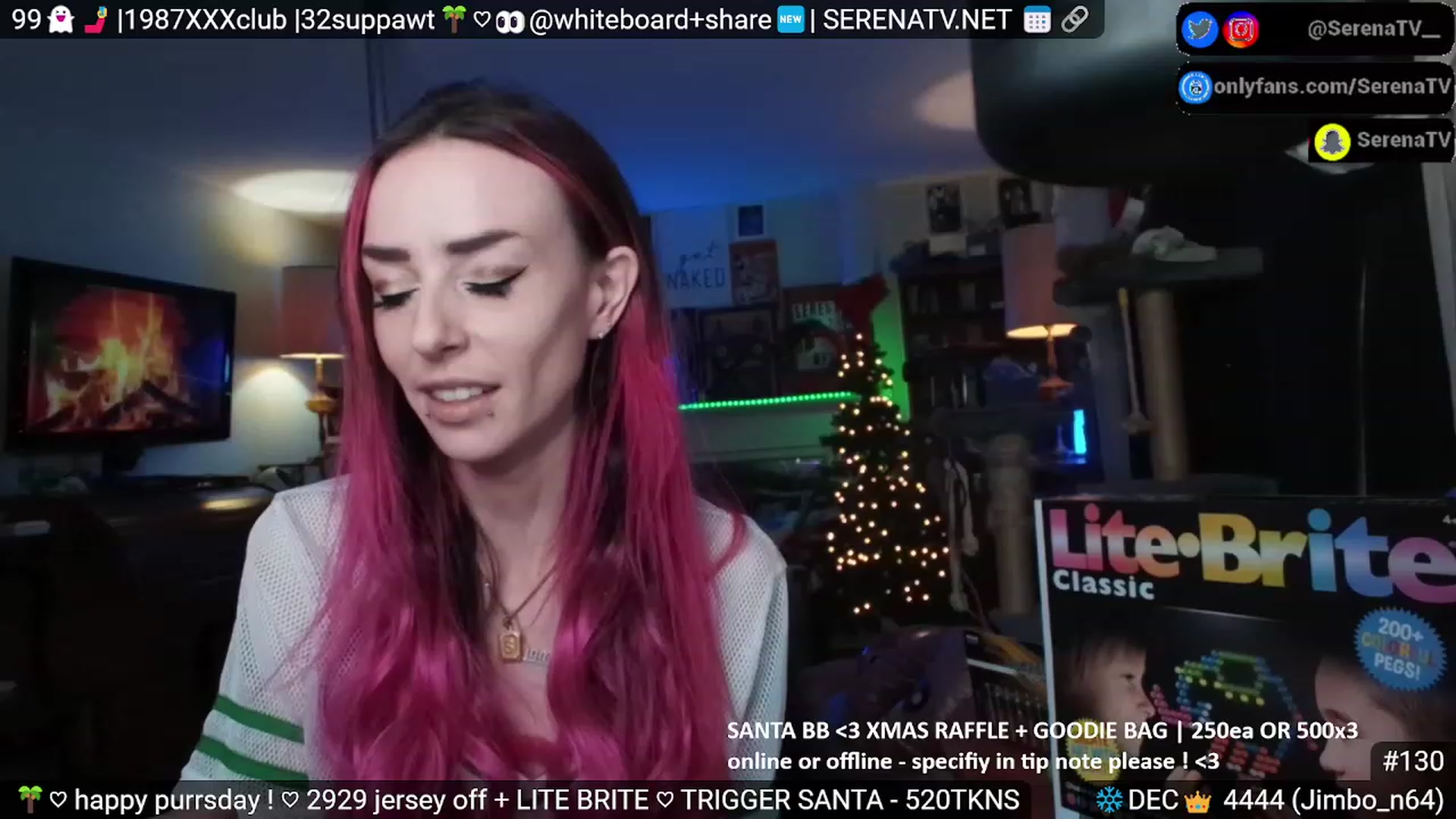 Gallery image thumbnail from serenatv's myfreecams stream on, 12/14/2023, 21:19 image 4 of 20