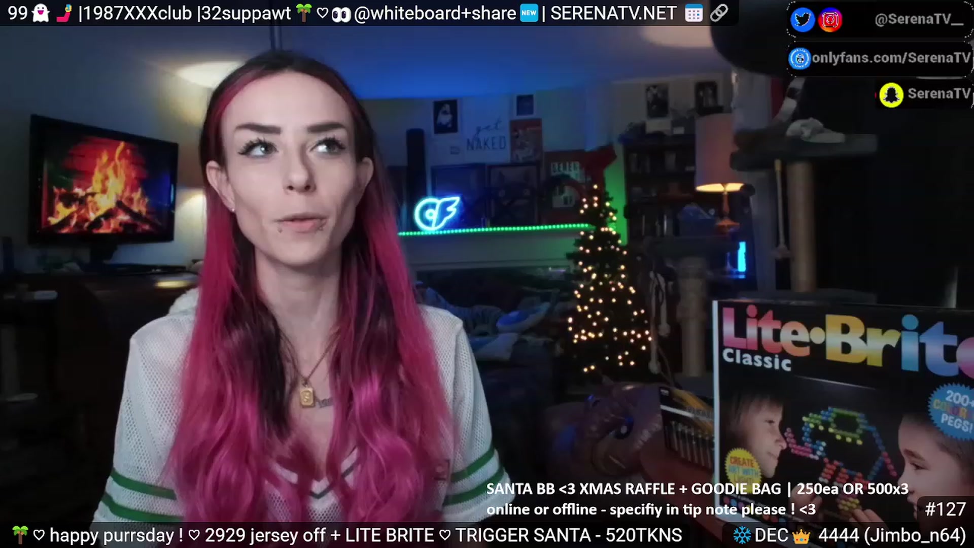 Gallery image thumbnail from serenatv's myfreecams stream on, 12/14/2023, 21:19 image 5 of 20