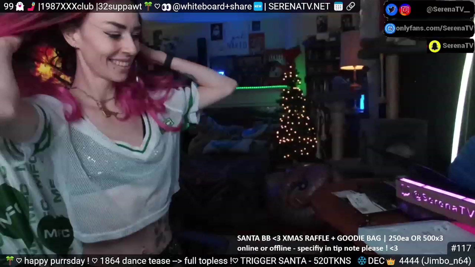 Gallery image thumbnail from serenatv's myfreecams stream on, 12/14/2023, 21:19 image 9 of 20