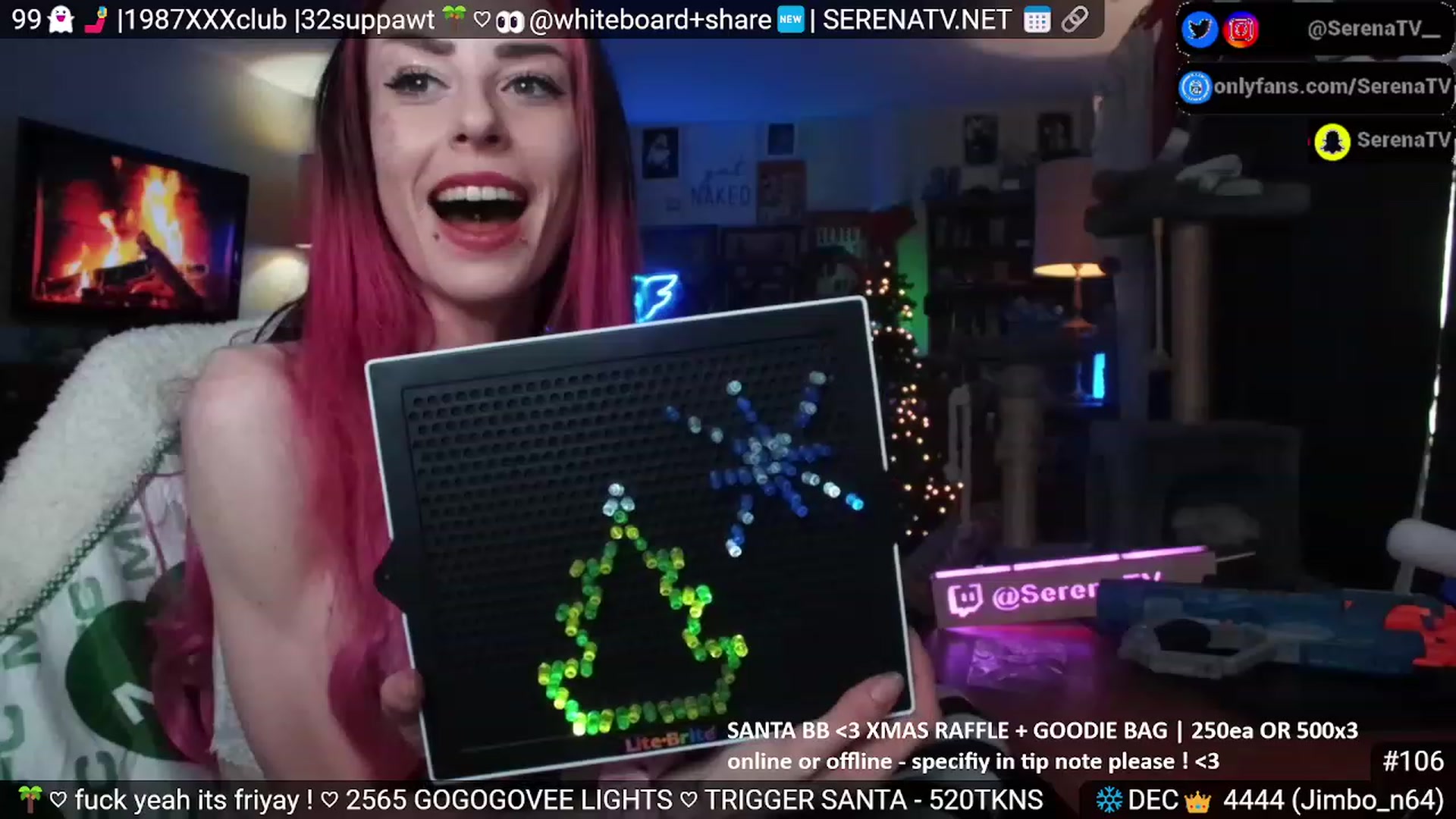 Gallery image thumbnail from serenatv's myfreecams stream on, 12/15/2023, 21:16 image 18 of 20