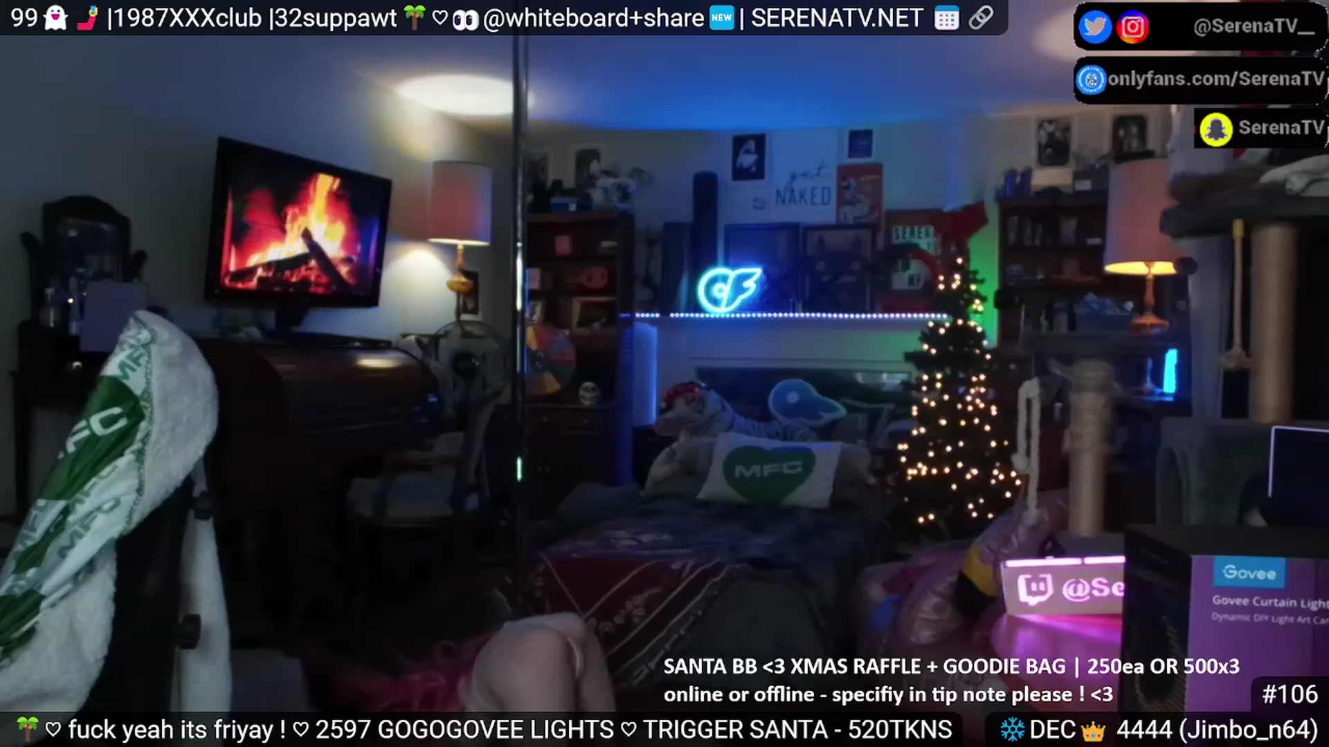 Gallery image thumbnail from serenatv's myfreecams stream on, 12/15/2023, 21:16 image 13 of 20