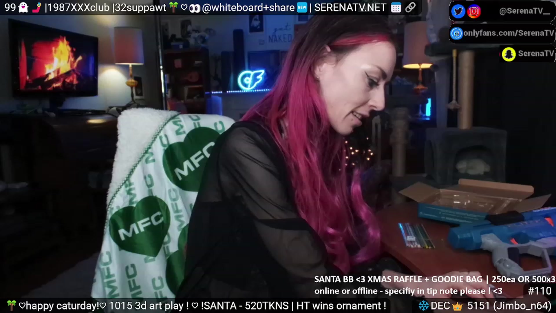 Gallery image thumbnail from serenatv's myfreecams stream on, 12/16/2023, 21:14 image 7 of 20