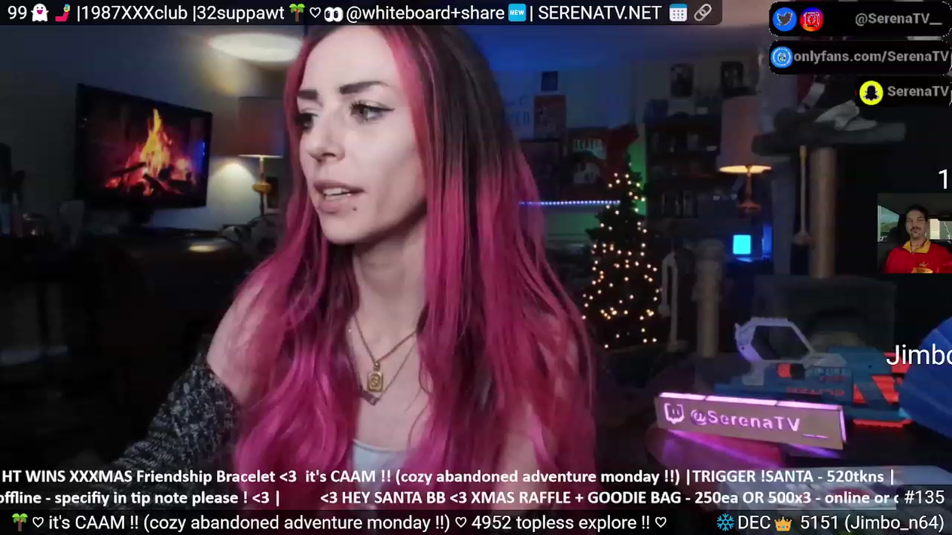 Gallery image thumbnail from serenatv's myfreecams stream on, 12/18/2023, 20:44 image 4 of 20