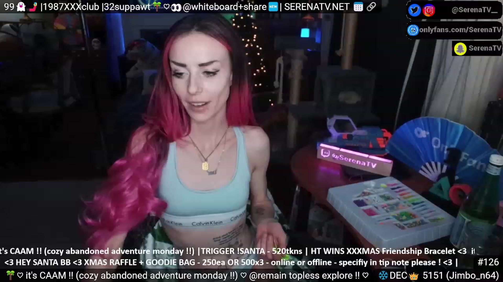 Gallery image thumbnail from serenatv's myfreecams stream on, 12/18/2023, 20:44 image 15 of 20