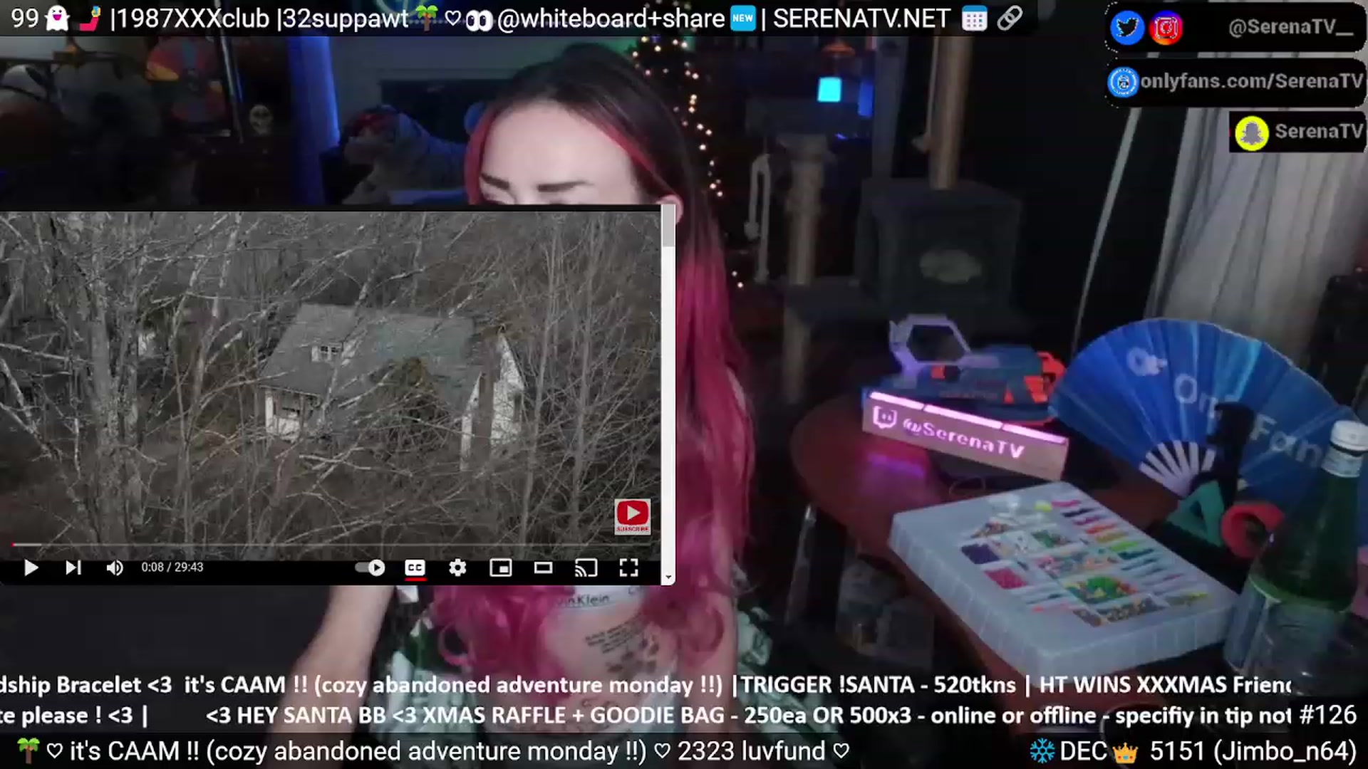Gallery image thumbnail from serenatv's myfreecams stream on, 12/18/2023, 20:44 image 16 of 20