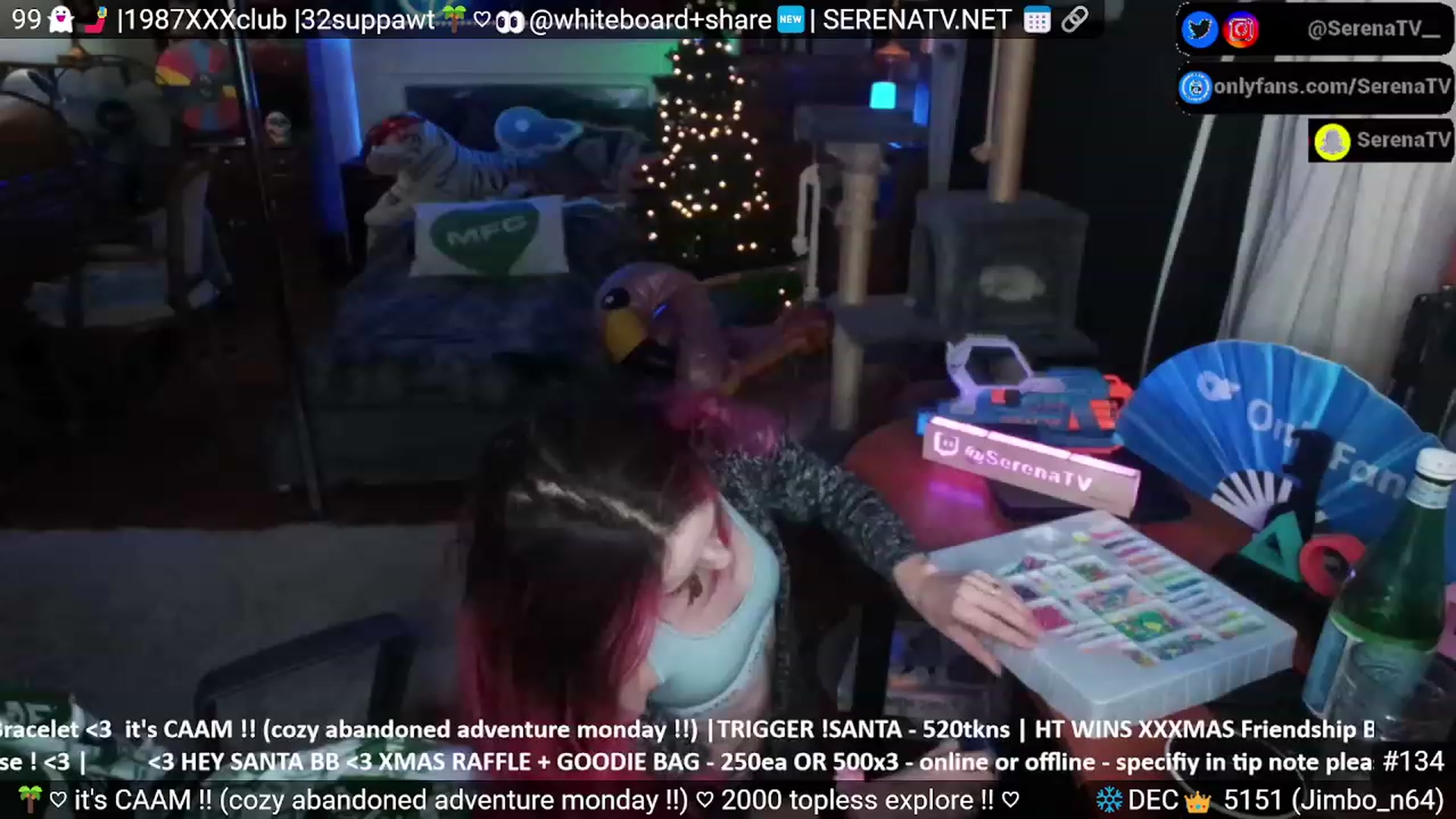 Gallery image thumbnail from serenatv's myfreecams stream on, 12/18/2023, 20:44 image 9 of 20