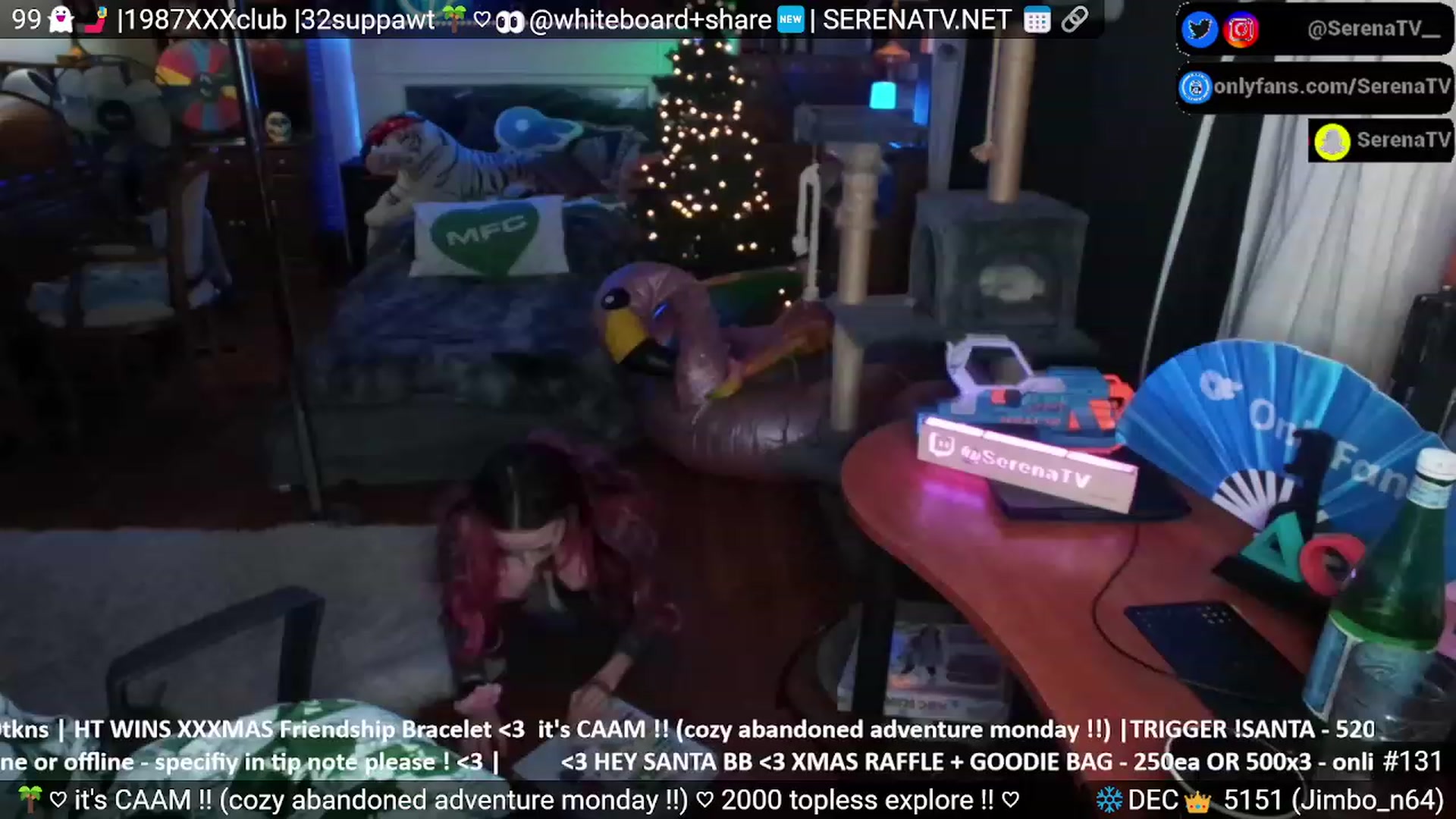 Gallery image thumbnail from serenatv's myfreecams stream on, 12/18/2023, 20:44 image 11 of 20