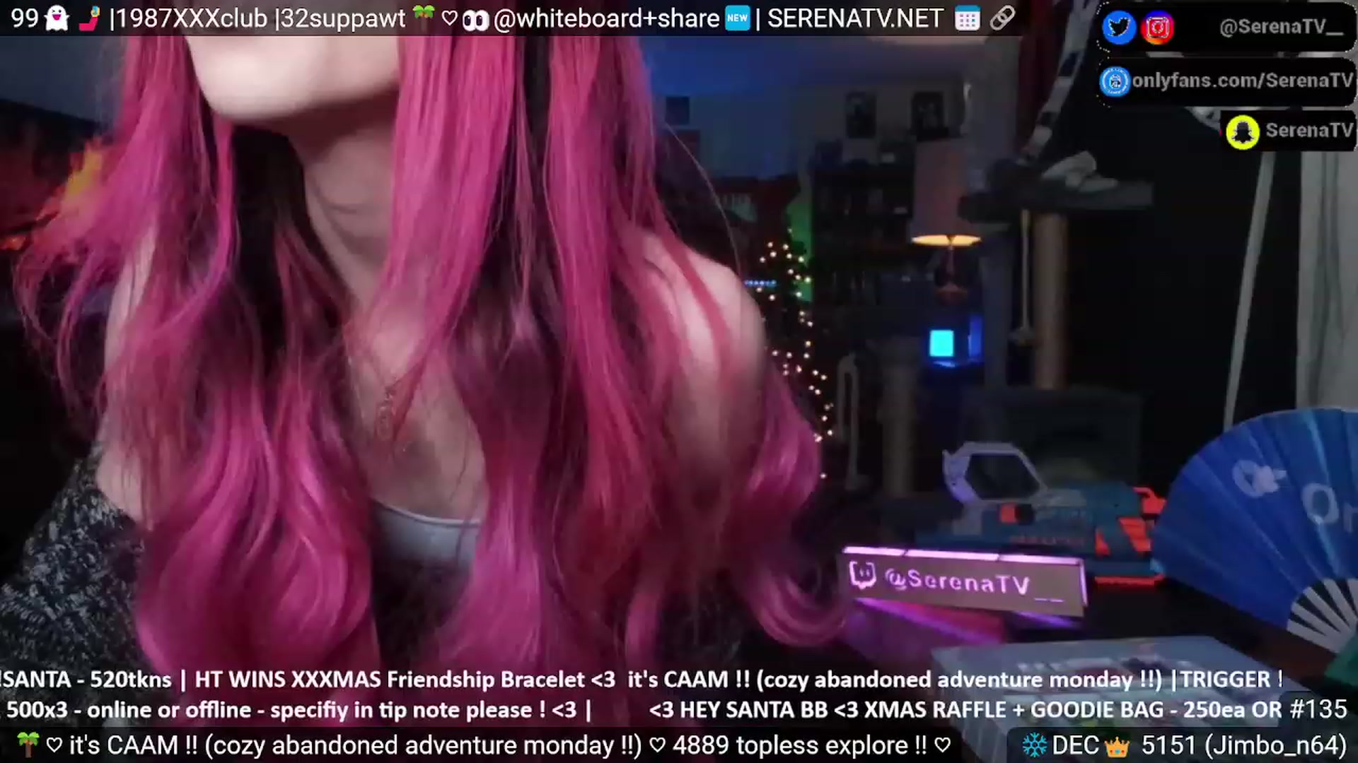 Gallery image thumbnail from serenatv's myfreecams stream on, 12/18/2023, 20:44 image 5 of 20