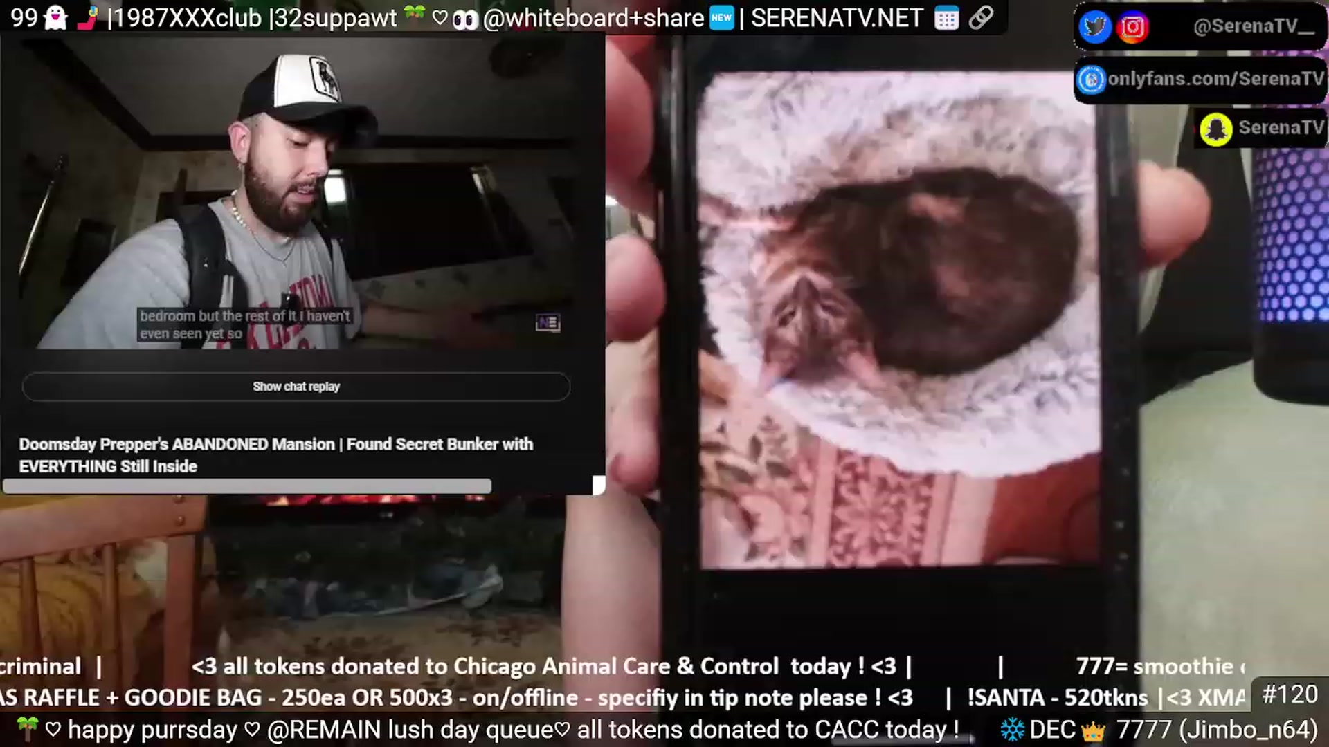 Gallery image thumbnail from serenatv's myfreecams stream on, 12/28/2023, 22:06 image 7 of 20