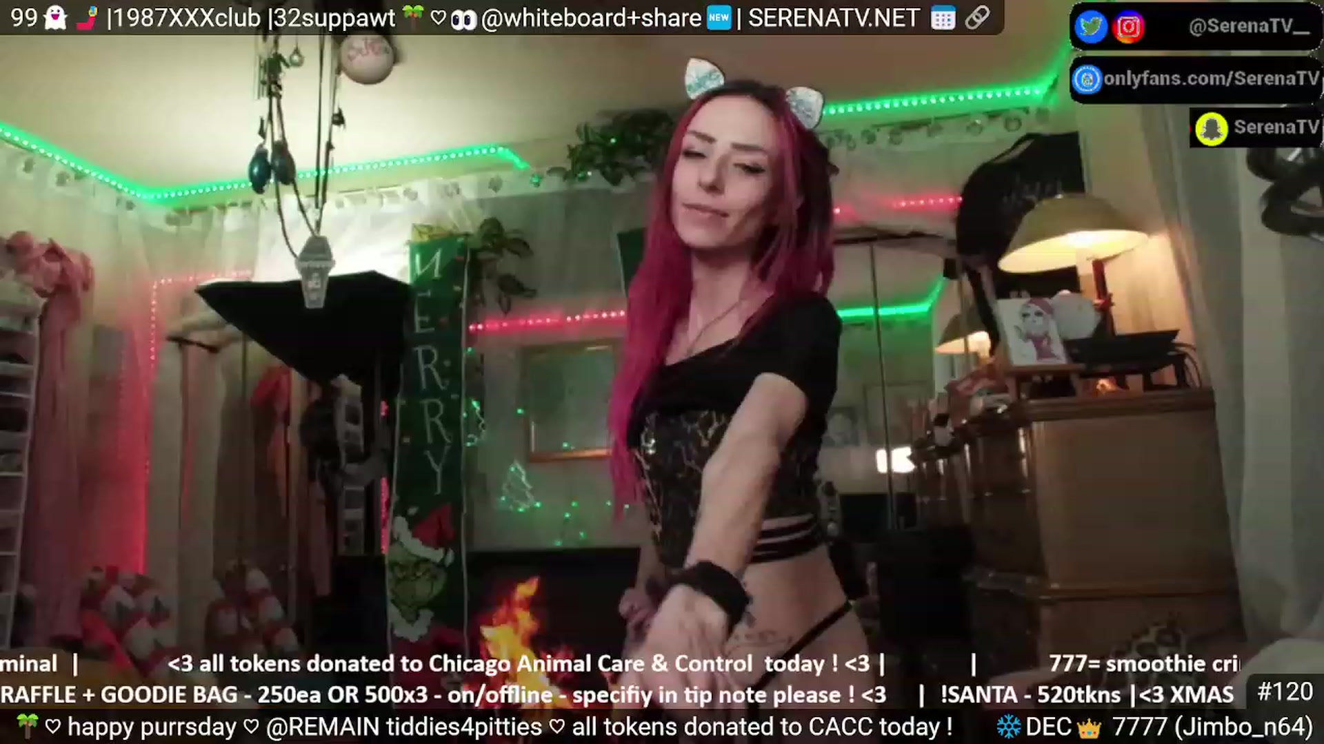 Gallery image thumbnail from serenatv's myfreecams stream on, 12/28/2023, 22:06 image 18 of 20