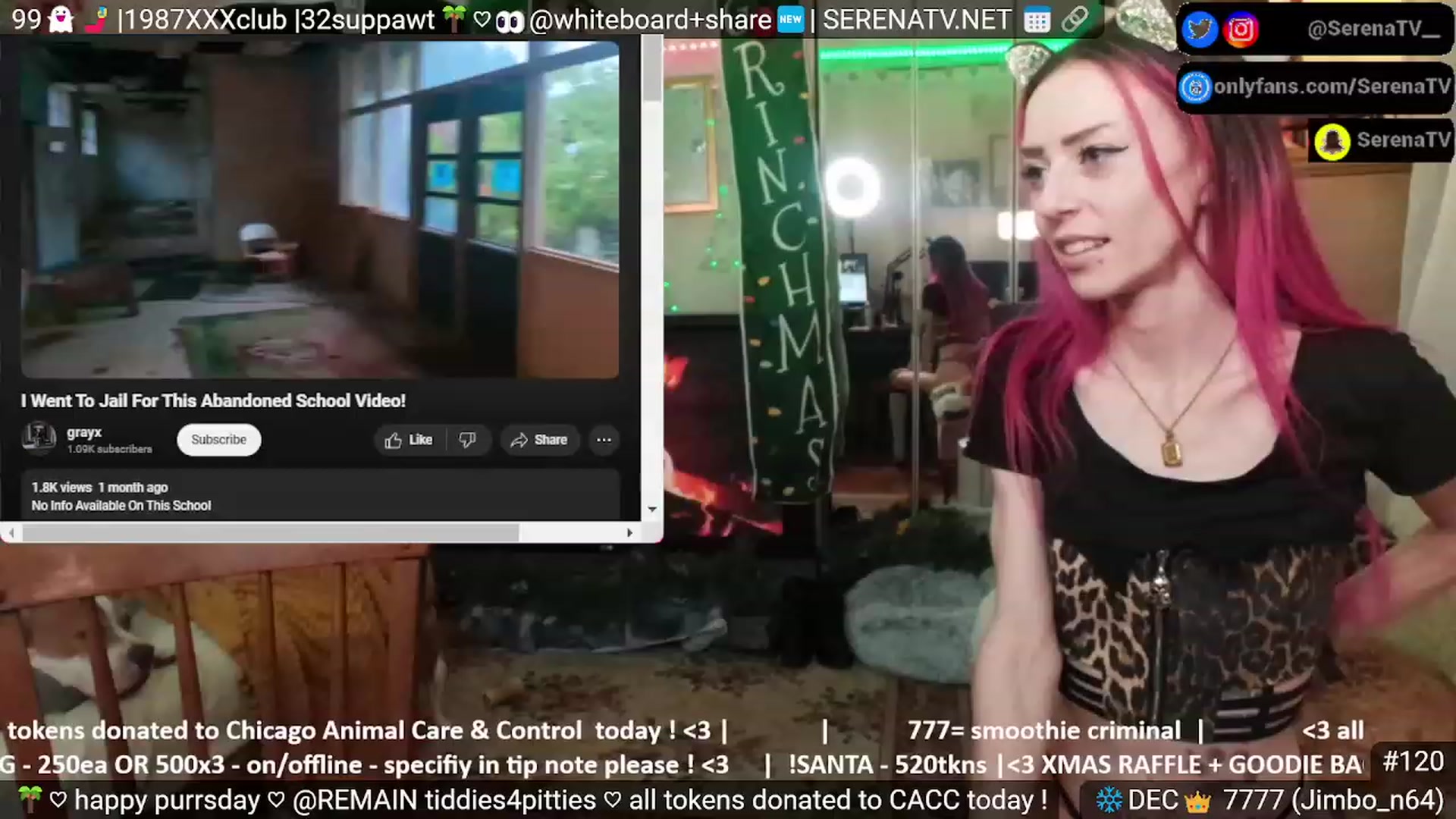 Gallery image thumbnail from serenatv's myfreecams stream on, 12/28/2023, 22:06 image 16 of 20