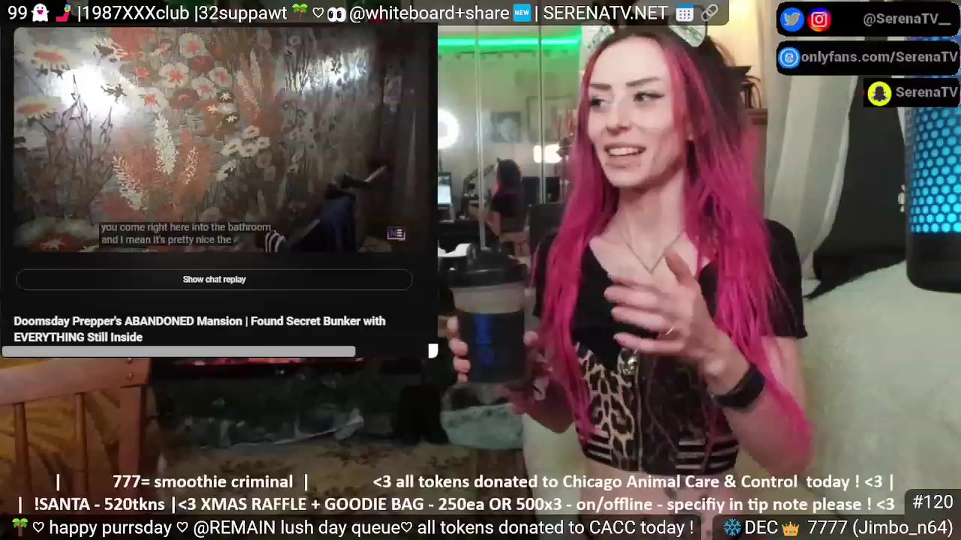 Gallery image thumbnail from serenatv's myfreecams stream on, 12/28/2023, 22:06 image 10 of 20
