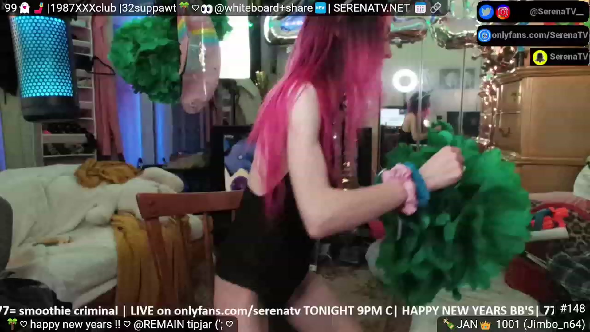 Gallery image thumbnail from serenatv's myfreecams stream on, 01/01/2024, 23:03 image 15 of 20