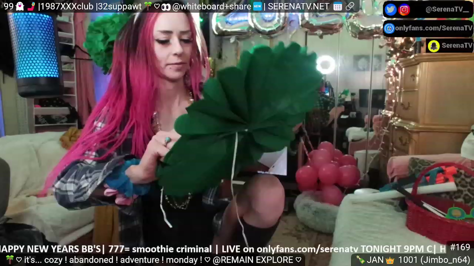 Gallery image thumbnail from serenatv's myfreecams stream on, 01/01/2024, 23:03 image 13 of 20