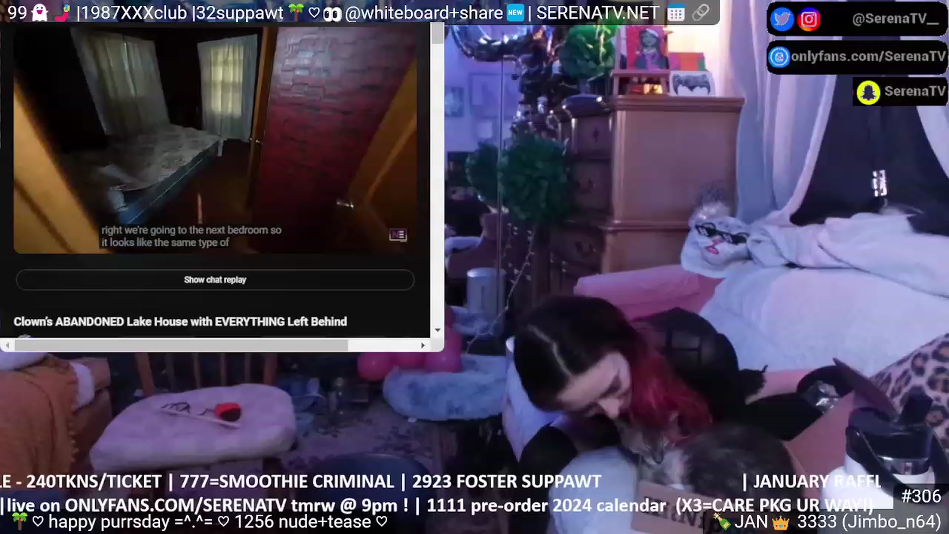 Gallery image thumbnail from serenatv's myfreecams stream on, 01/05/2024, 24:04 image 9 of 20