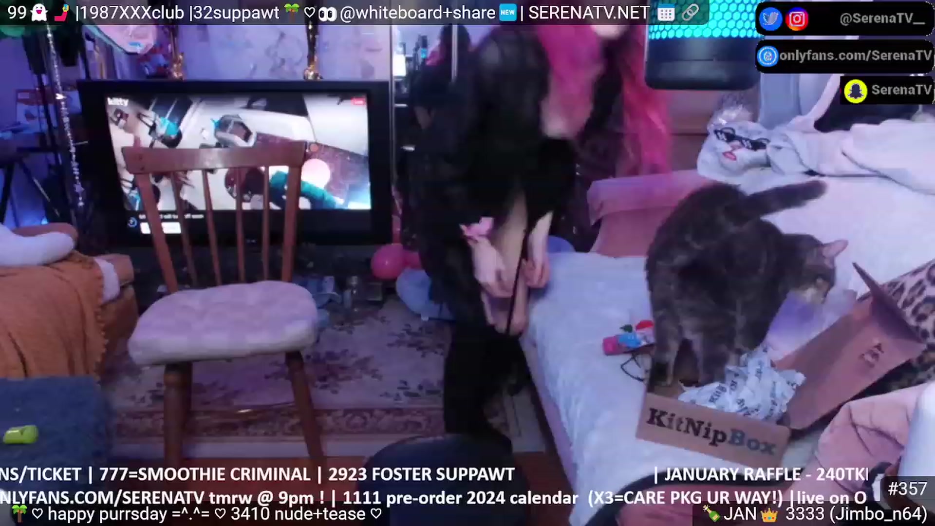 Gallery image thumbnail from serenatv's myfreecams stream on, 01/05/2024, 24:04 image 3 of 20