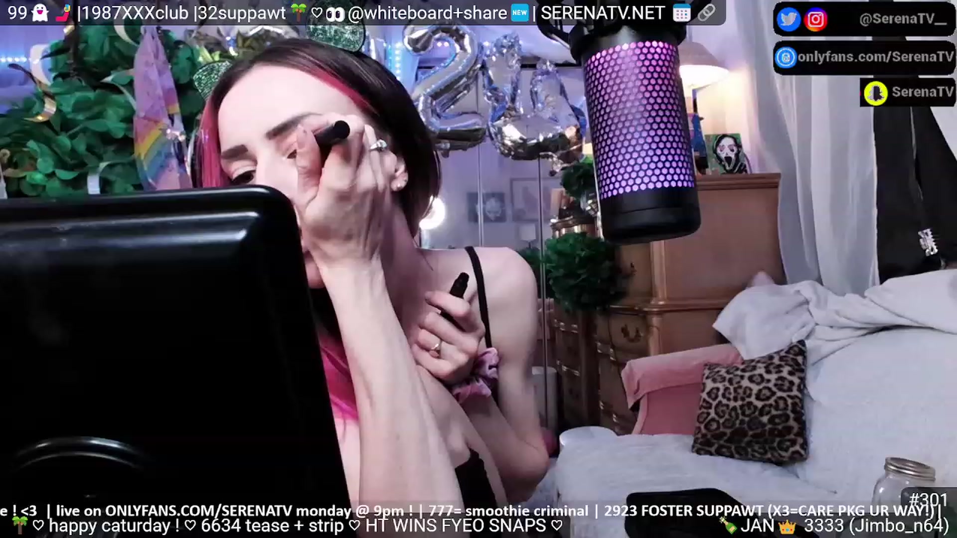 Gallery image thumbnail from serenatv's myfreecams stream on, 01/07/2024, 24:05 image 8 of 20