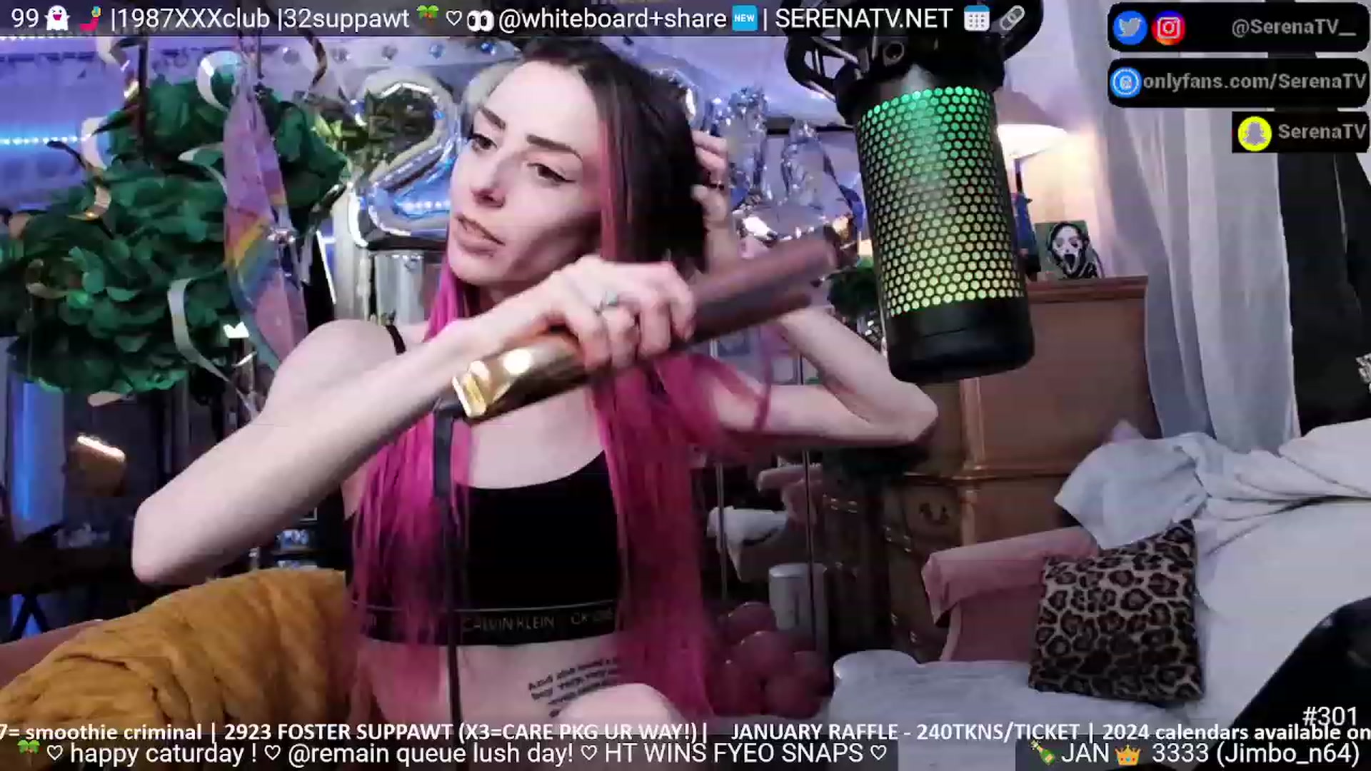 Gallery image thumbnail from serenatv's myfreecams stream on, 01/07/2024, 24:05 image 5 of 20
