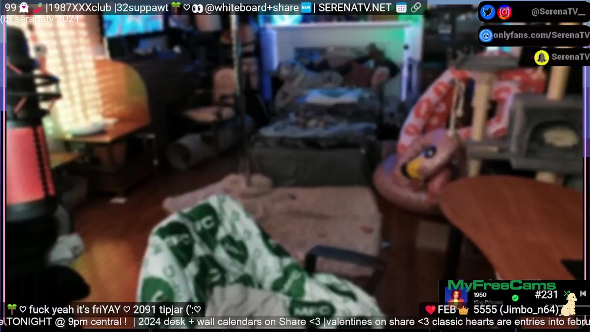 Gallery image thumbnail from serenatv's myfreecams stream on, 02/03/2024, 24:13 image 17 of 20