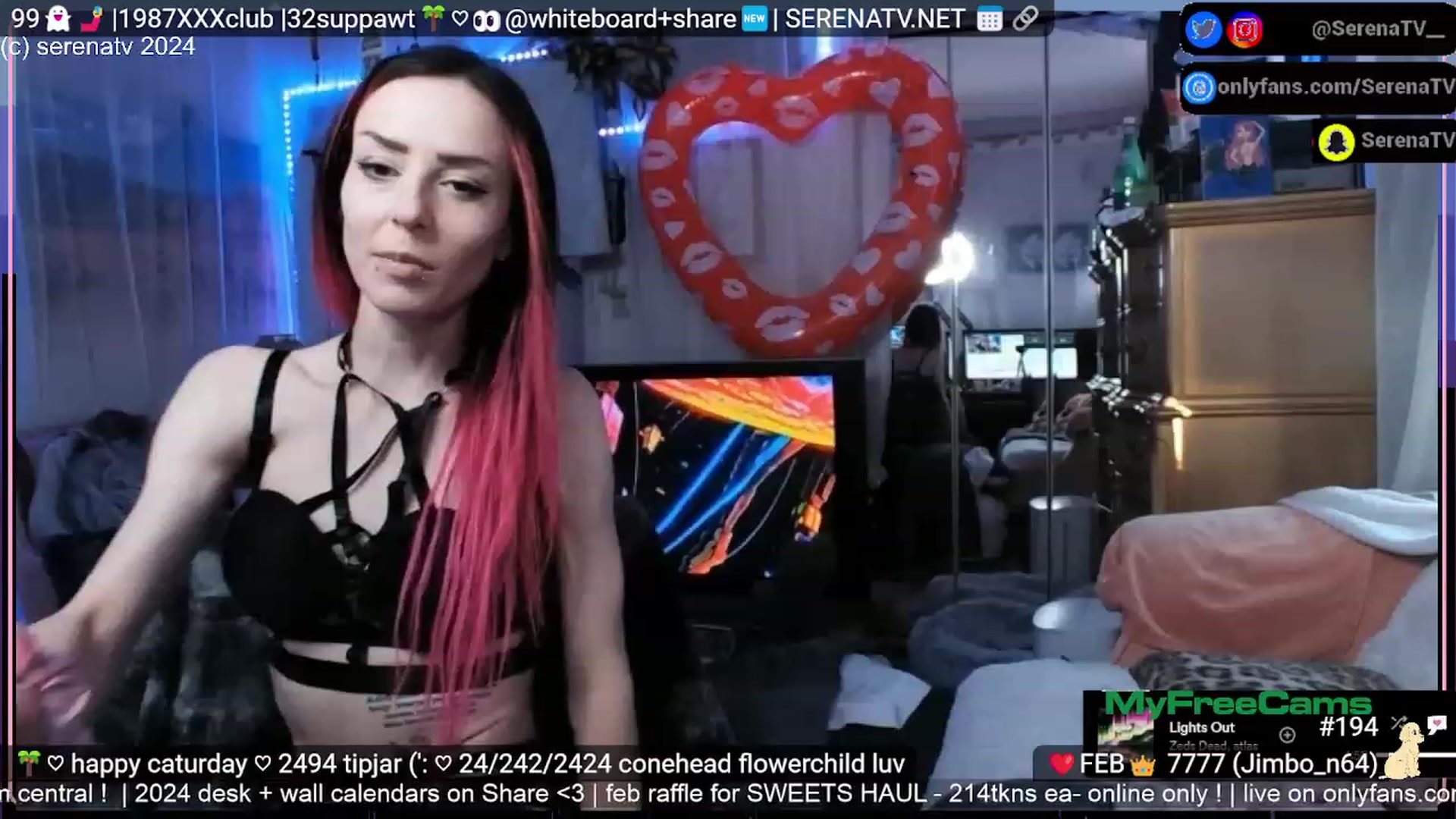 Gallery image thumbnail from serenatv's myfreecams stream on, 02/24/2024, 21:45 image 19 of 20