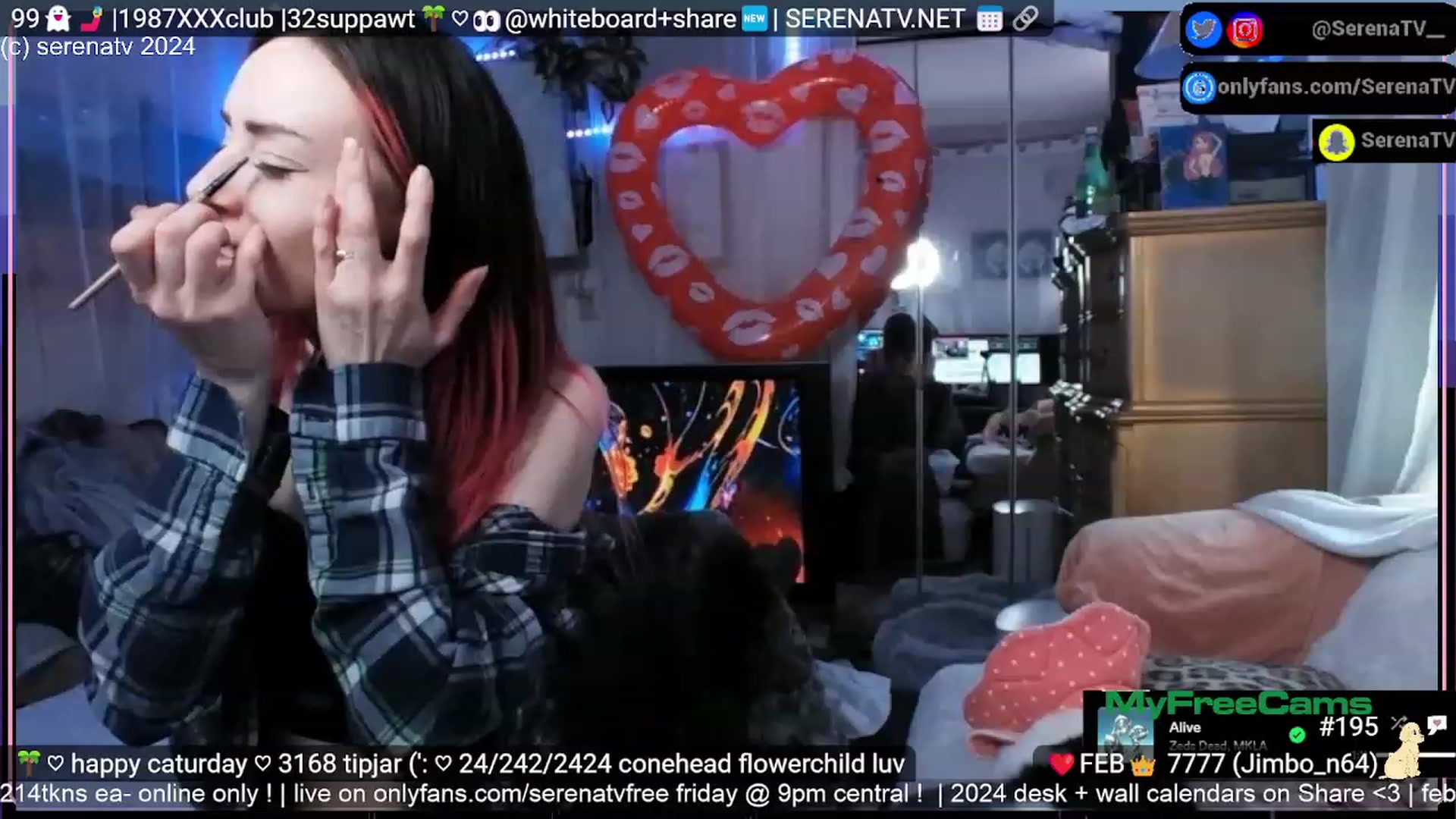 Gallery image thumbnail from serenatv's myfreecams stream on, 02/24/2024, 21:45 image 11 of 20