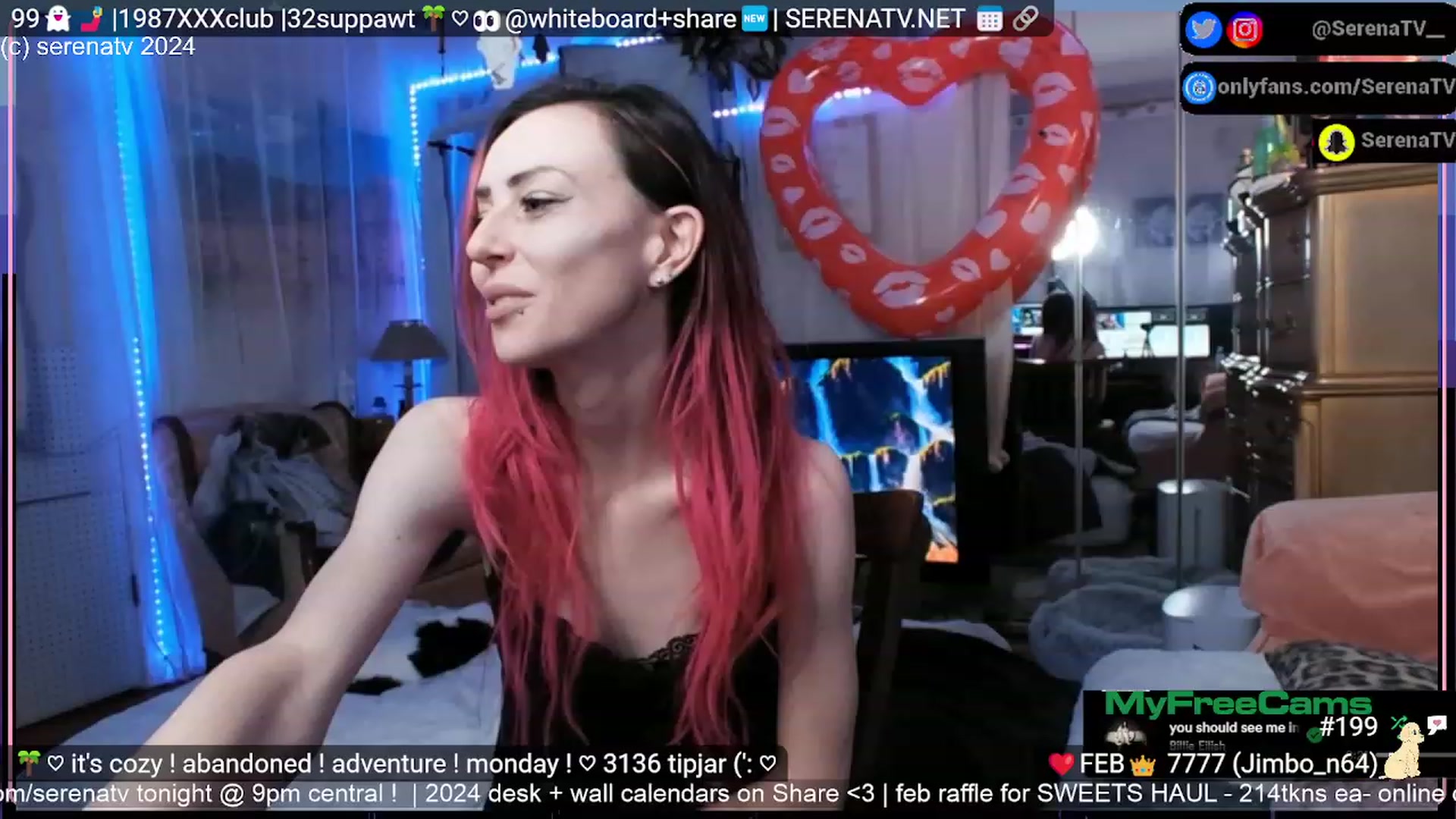 Gallery image thumbnail from serenatv's myfreecams stream on, 02/26/2024, 22:07 image 20 of 20