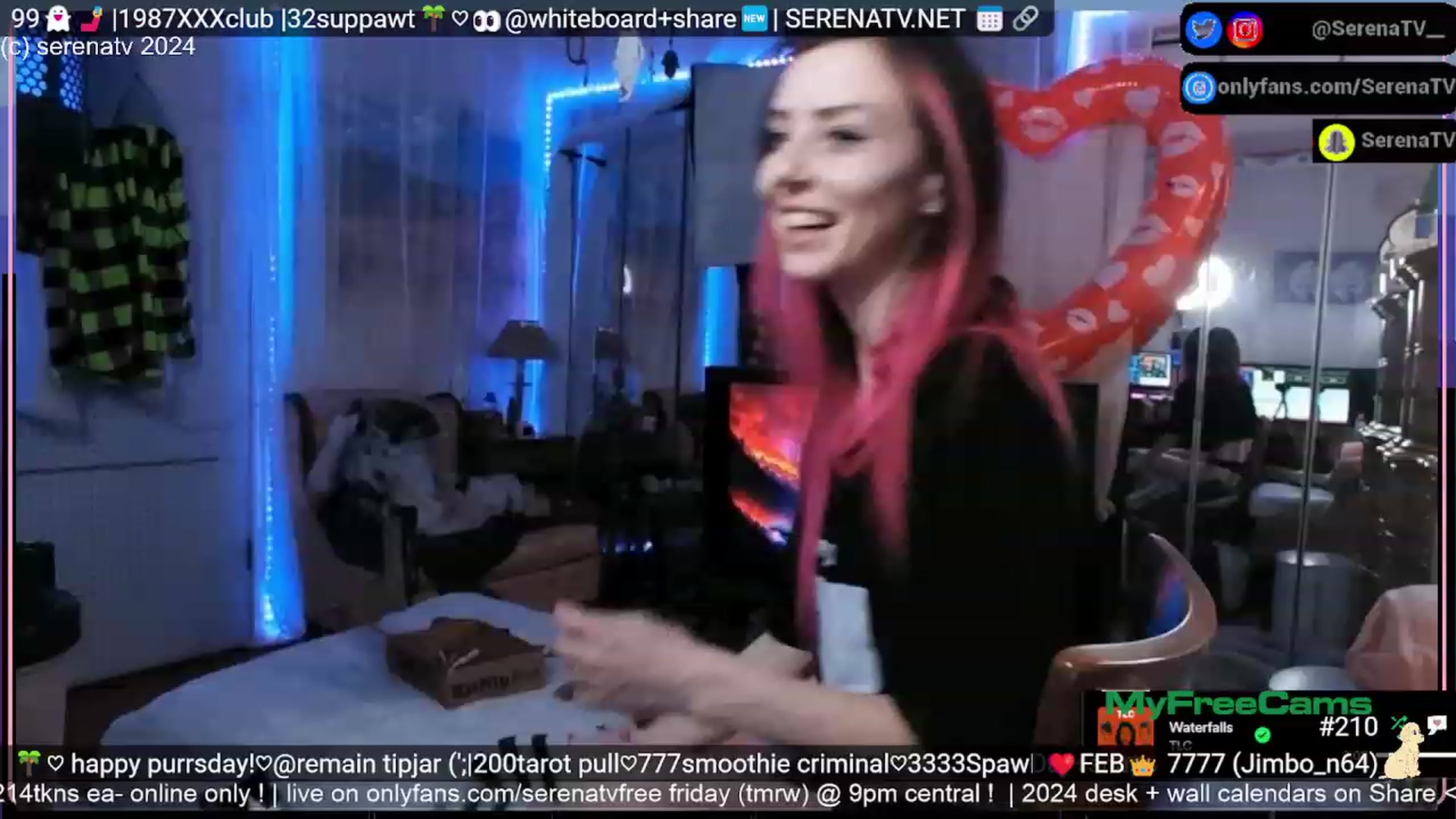 Gallery image thumbnail from serenatv's myfreecams stream on, 02/29/2024, 22:13 image 18 of 20