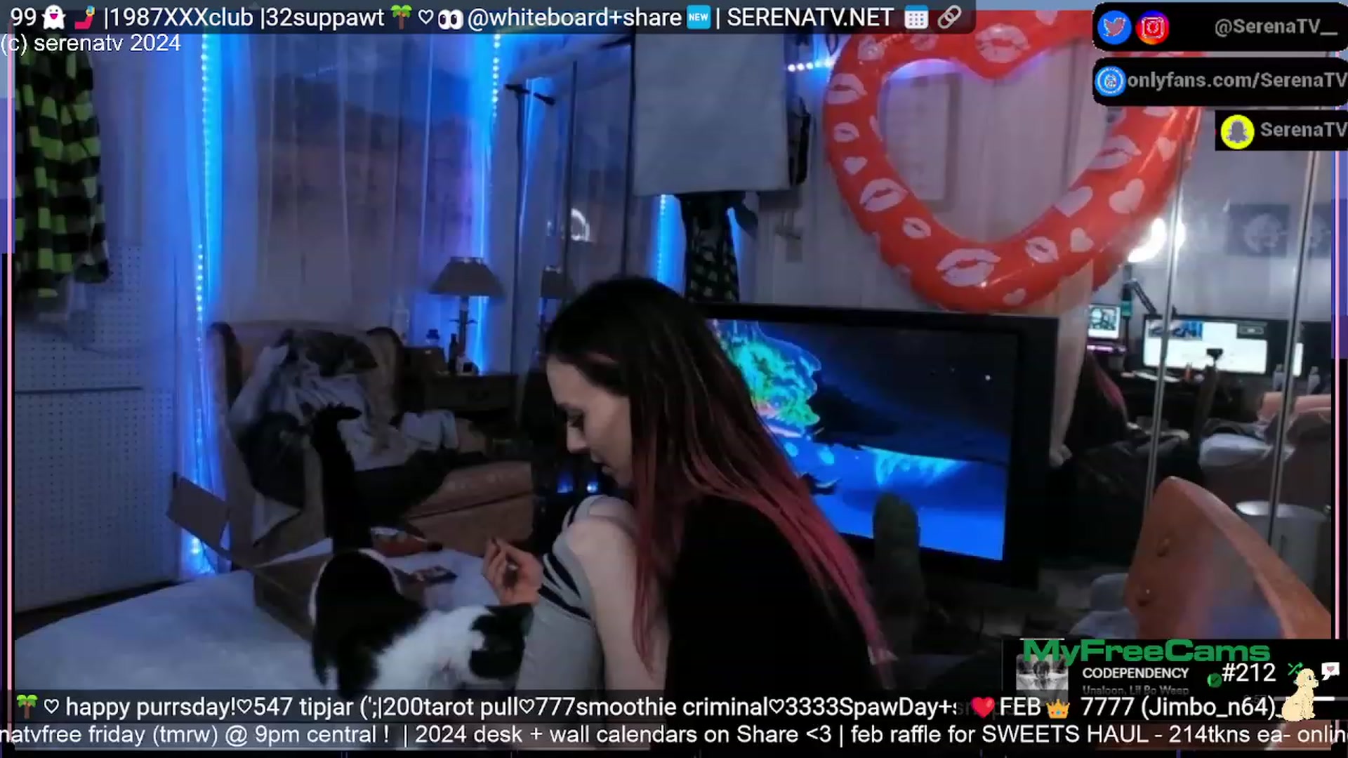Gallery image thumbnail from serenatv's myfreecams stream on, 02/29/2024, 22:13 image 14 of 20