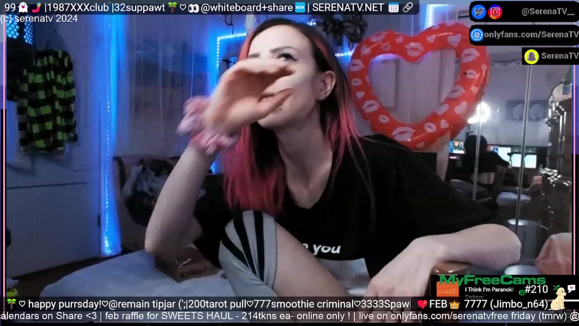 Gallery image thumbnail from serenatv's myfreecams stream on, 02/29/2024, 22:13 image 19 of 20
