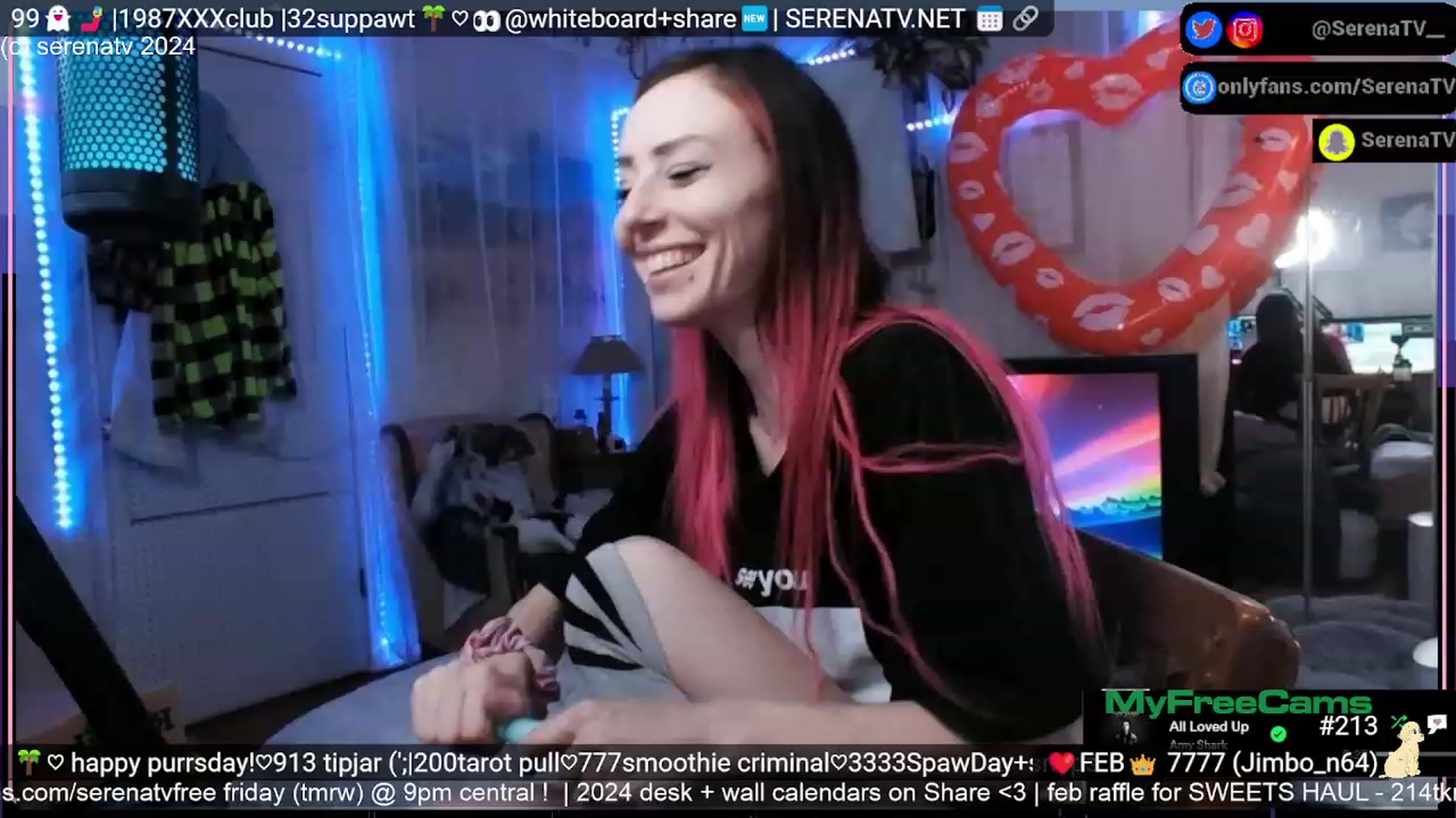 Gallery image thumbnail from serenatv's myfreecams stream on, 02/29/2024, 22:13 image 8 of 20