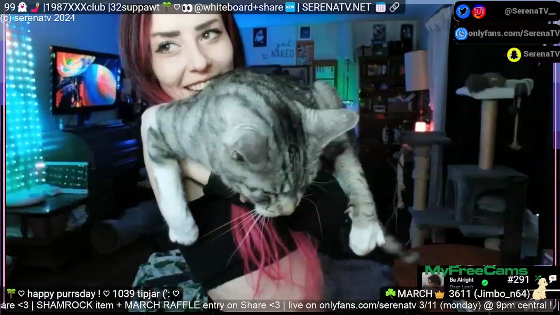 Gallery image thumbnail from serenatv's myfreecams stream on, 03/07/2024, 22:04 image 20 of 20